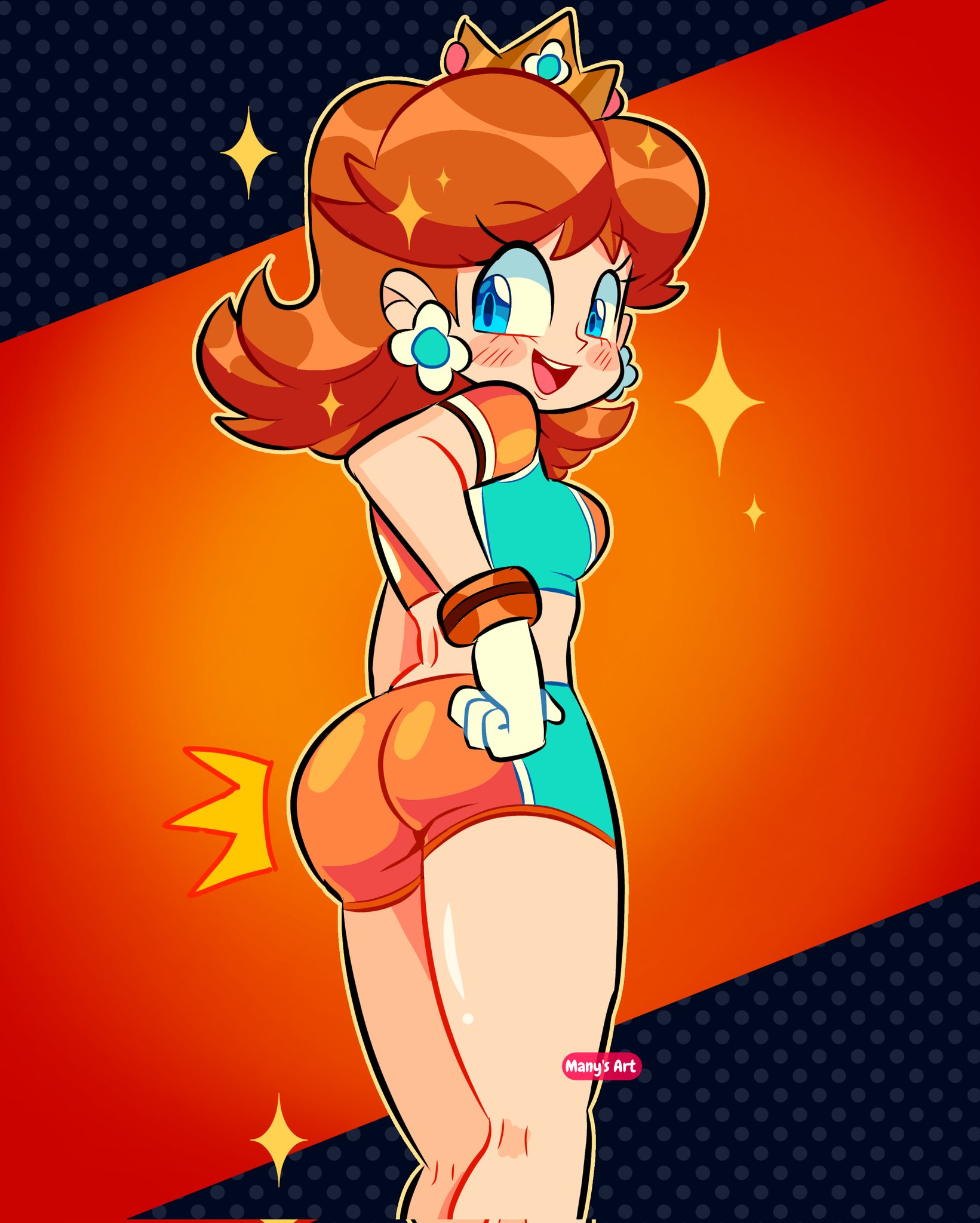 Princess Daisy (Mario (Series)) Rule 34 Image