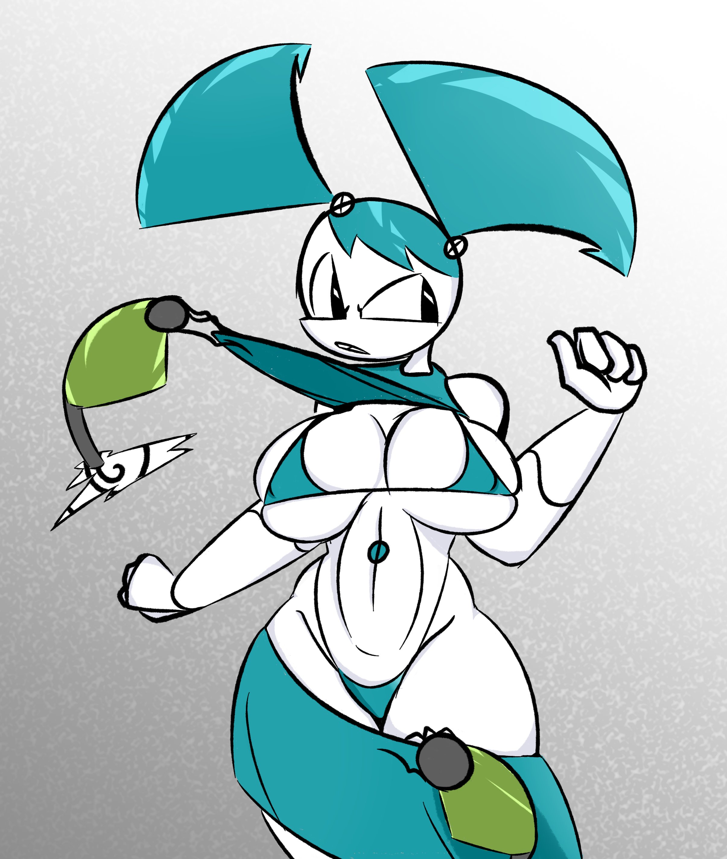 Jenny Wakeman (My Life As A Teenage Robot) Rule 34 Image