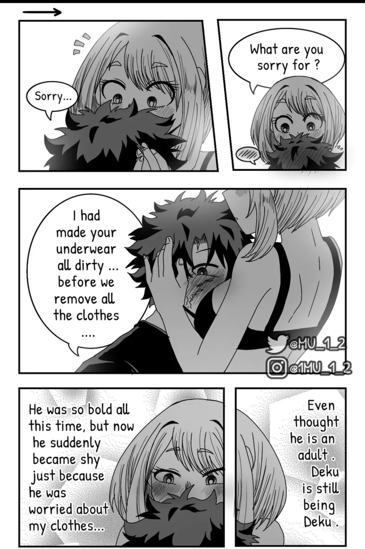 Izuku Midoriya (My Hero Academia) Rule 34 Image