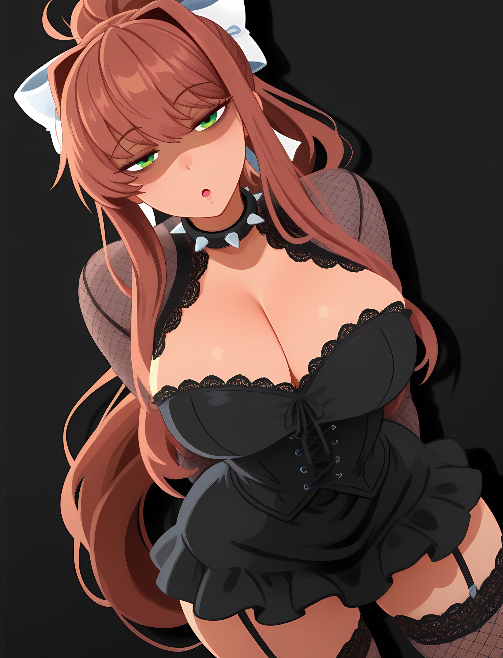 Monika (Doki Doki Literature Club) Rule 34 Image