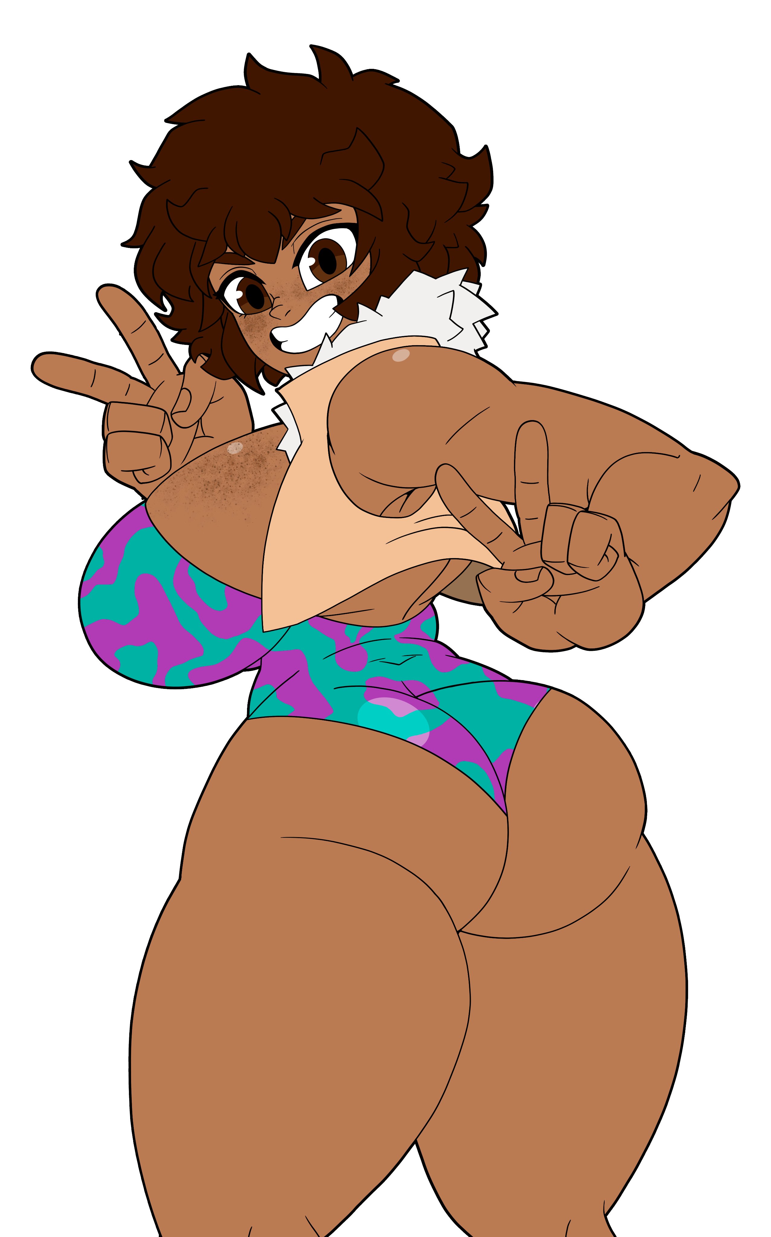 Mina Ashido (My Hero Academia) Rule 34 Image