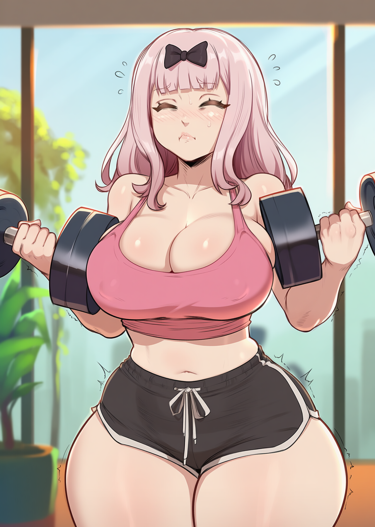 Fujiwara Chika (Kaguya-Sama Wa Kokurasetai ~Tensai-Tachi No Renai Zunousen~) Rule 34 Image