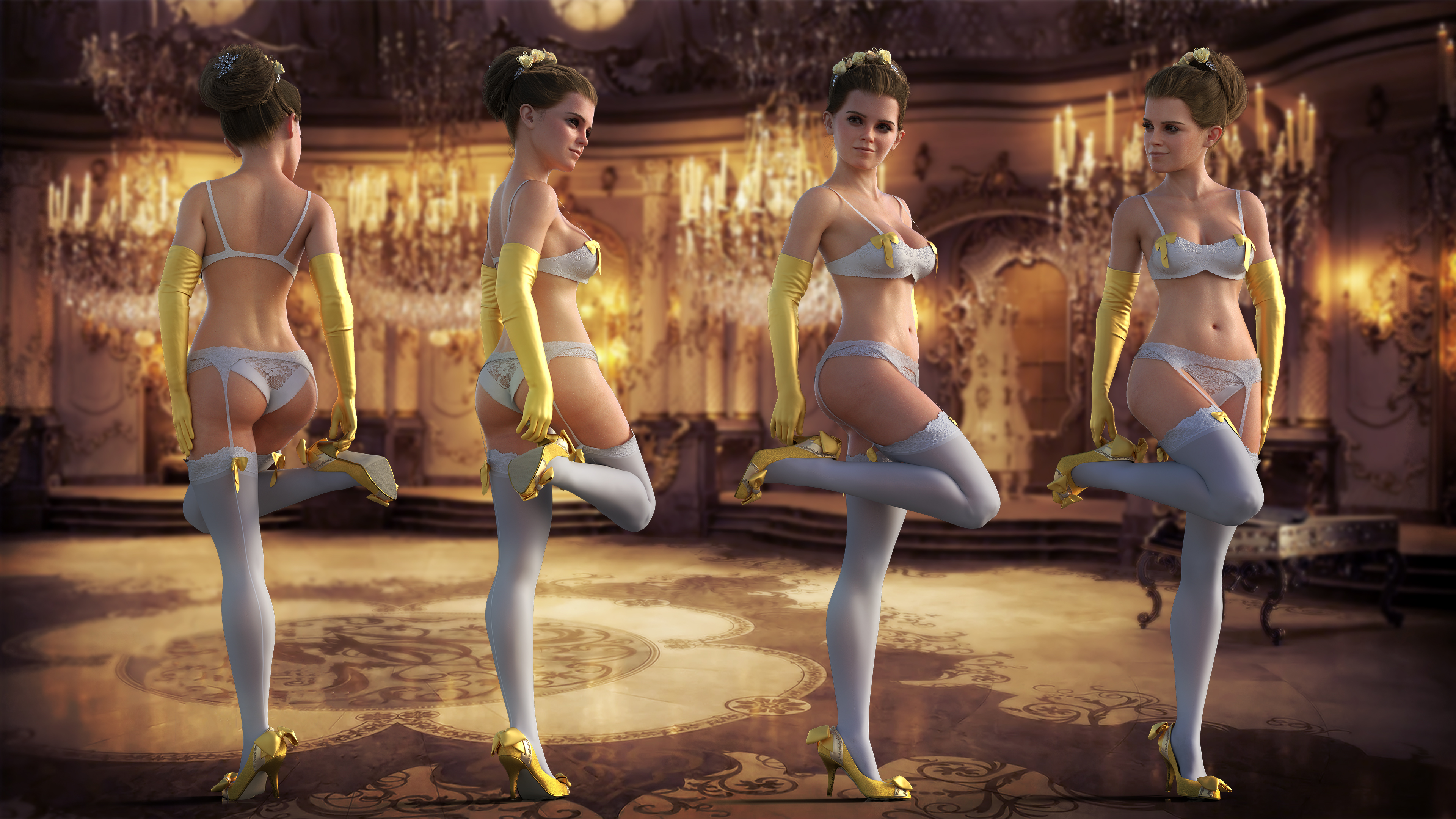 Belle (Beauty And The Beast) Rule 34 Image
