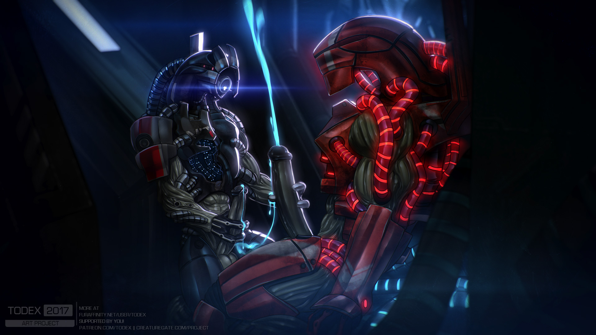 Geth (Mass Effect) Rule 34 Image