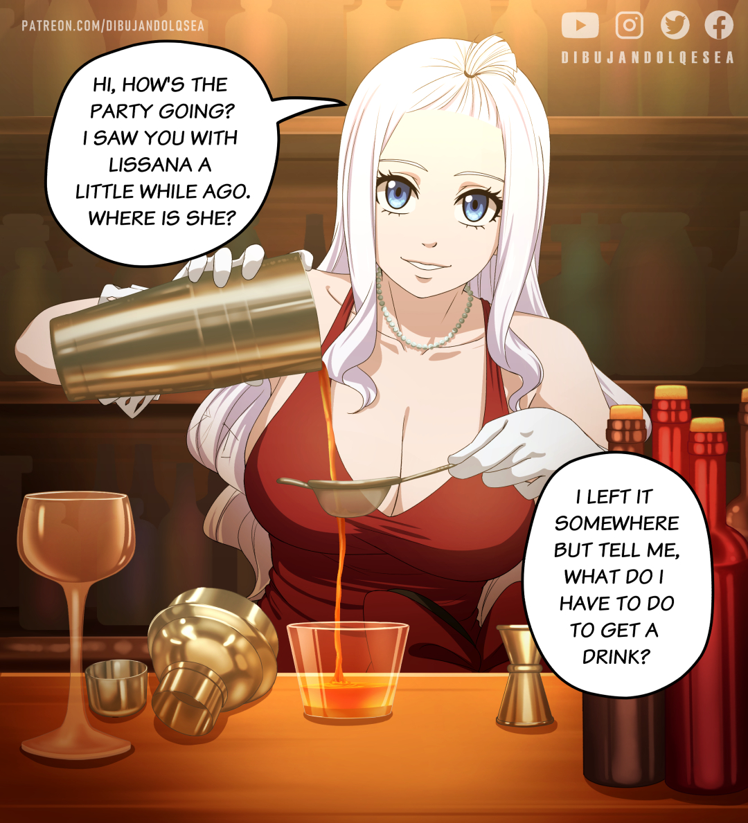 Mirajane Strauss (Fairy Tail) Rule 34 Image