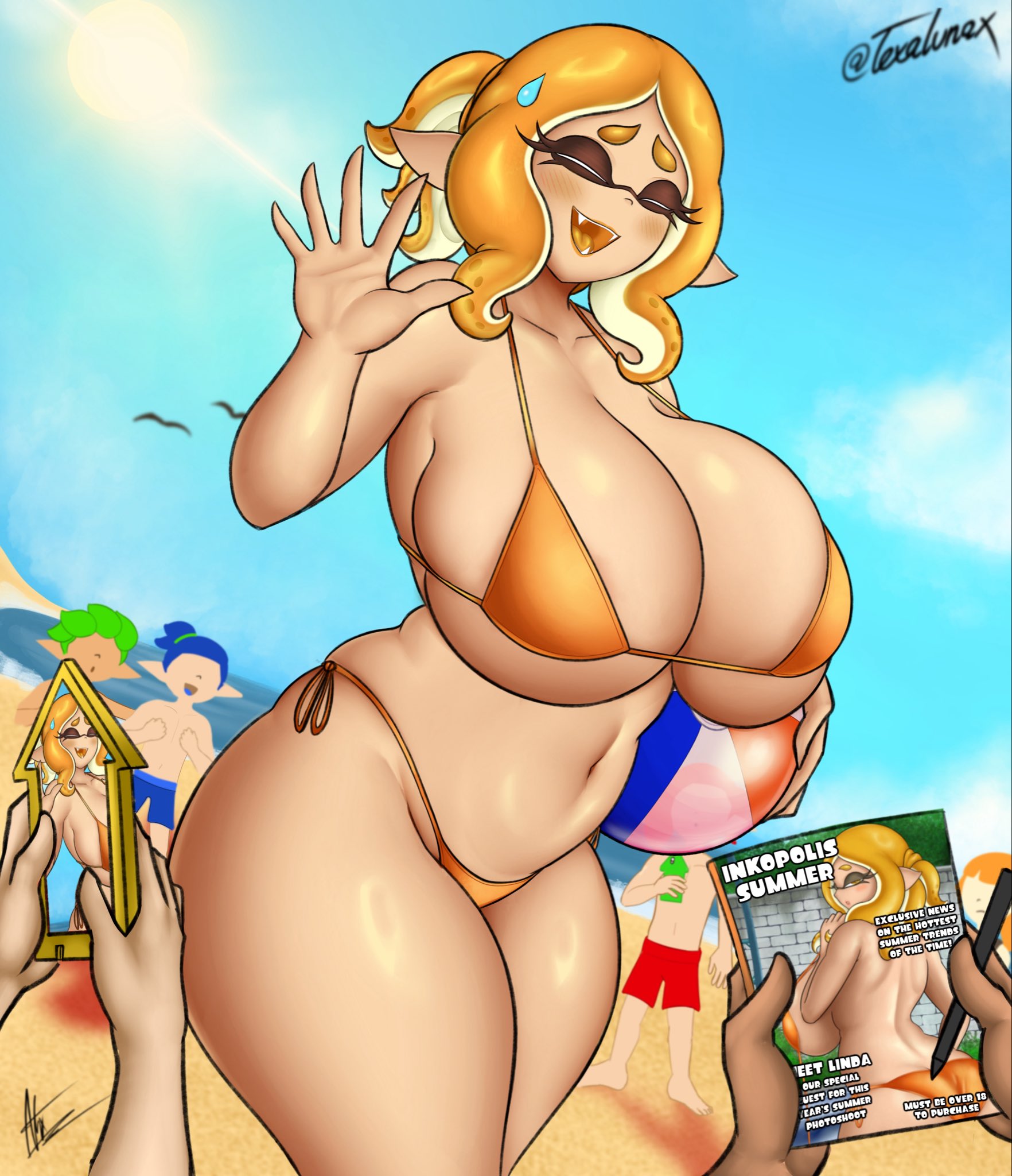 Inkling (Nintendo) Rule 34 Image