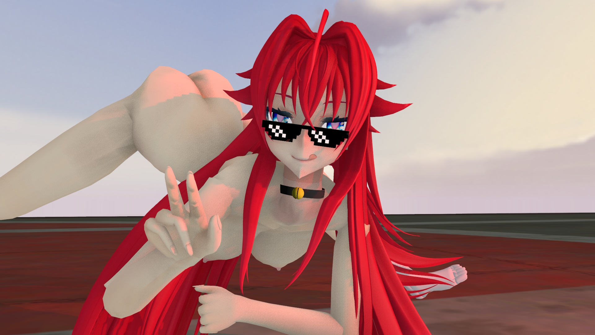 Rias Gremory (High School Dxd) Rule 34 Image