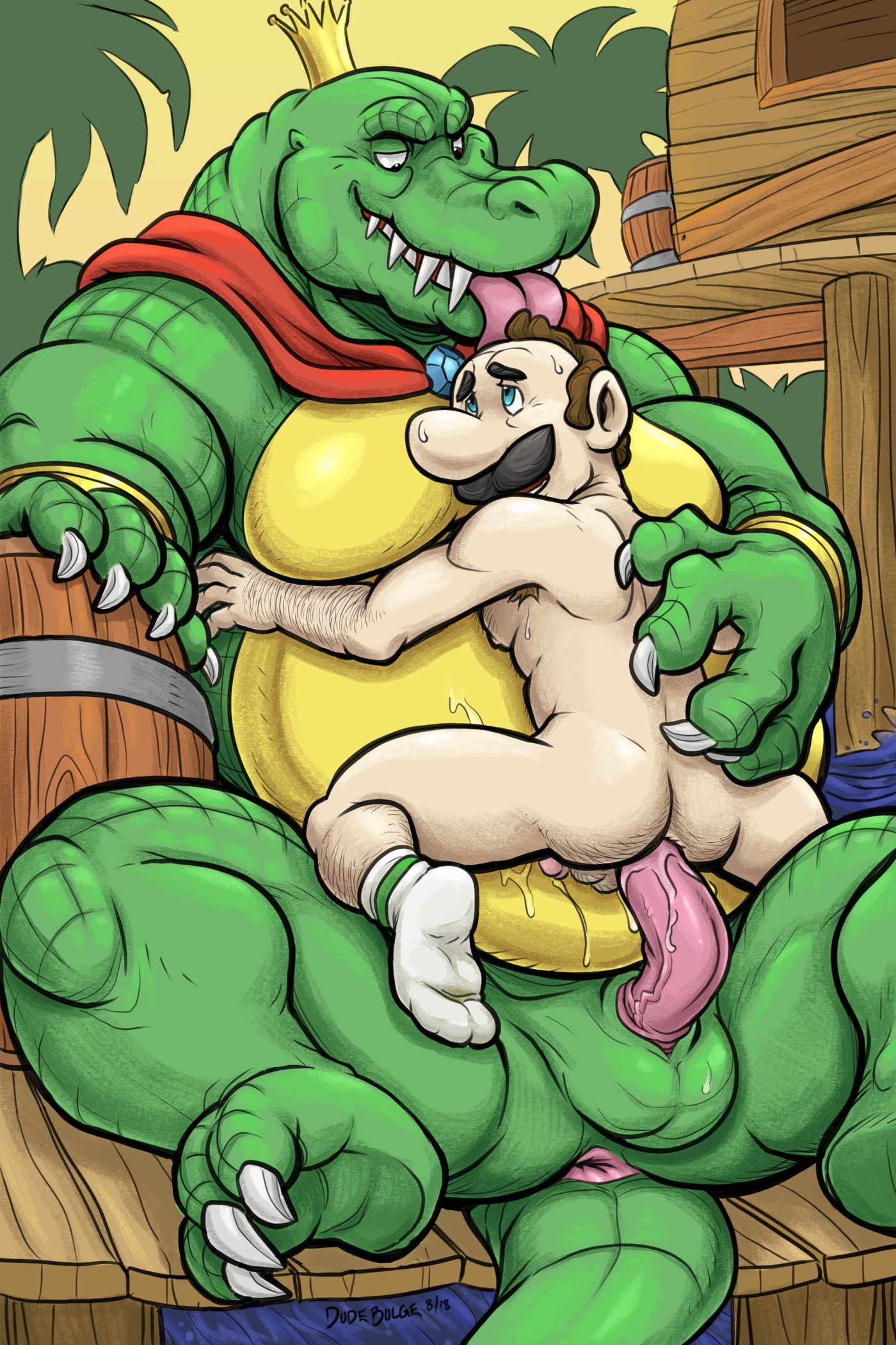 K Rool (Donkey Kong (Series)) Rule 34 Image