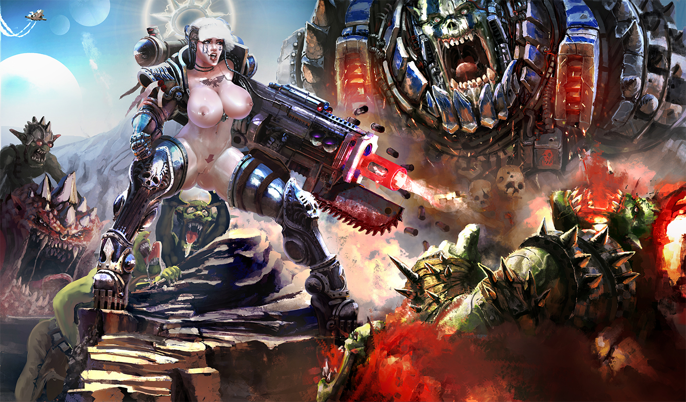 Adepta Sororitas (Warhammer (Franchise)) Rule 34 Image
