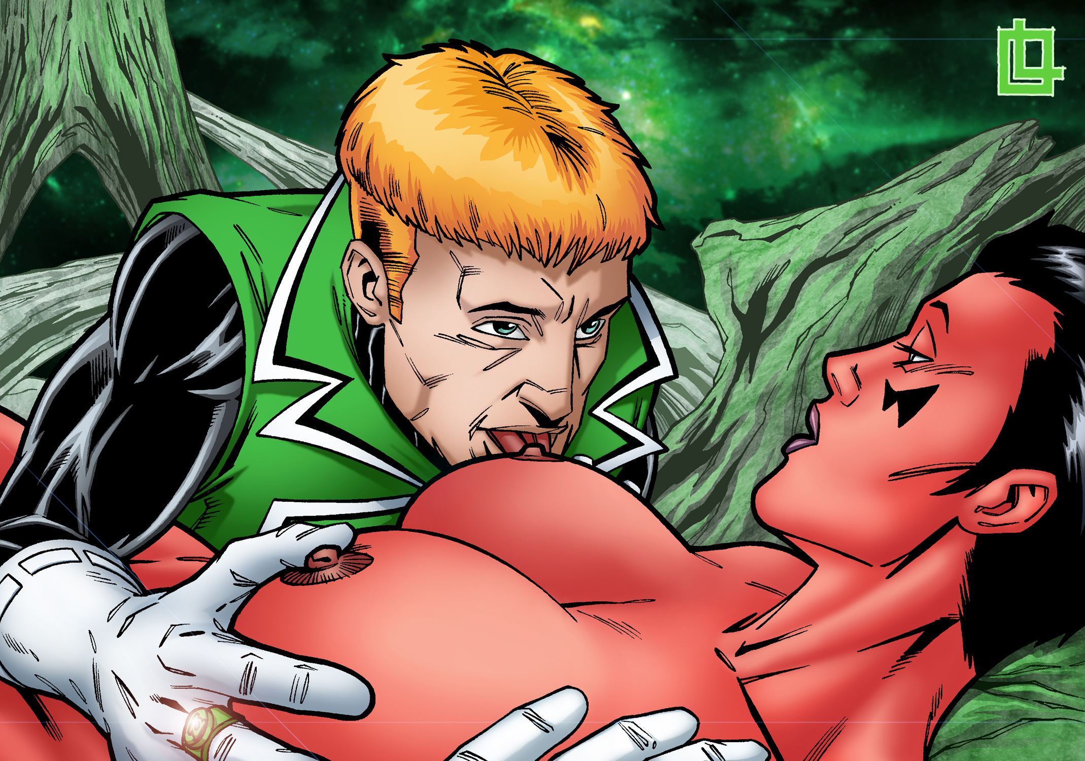 Green Lantern (Dc) Rule 34 Image