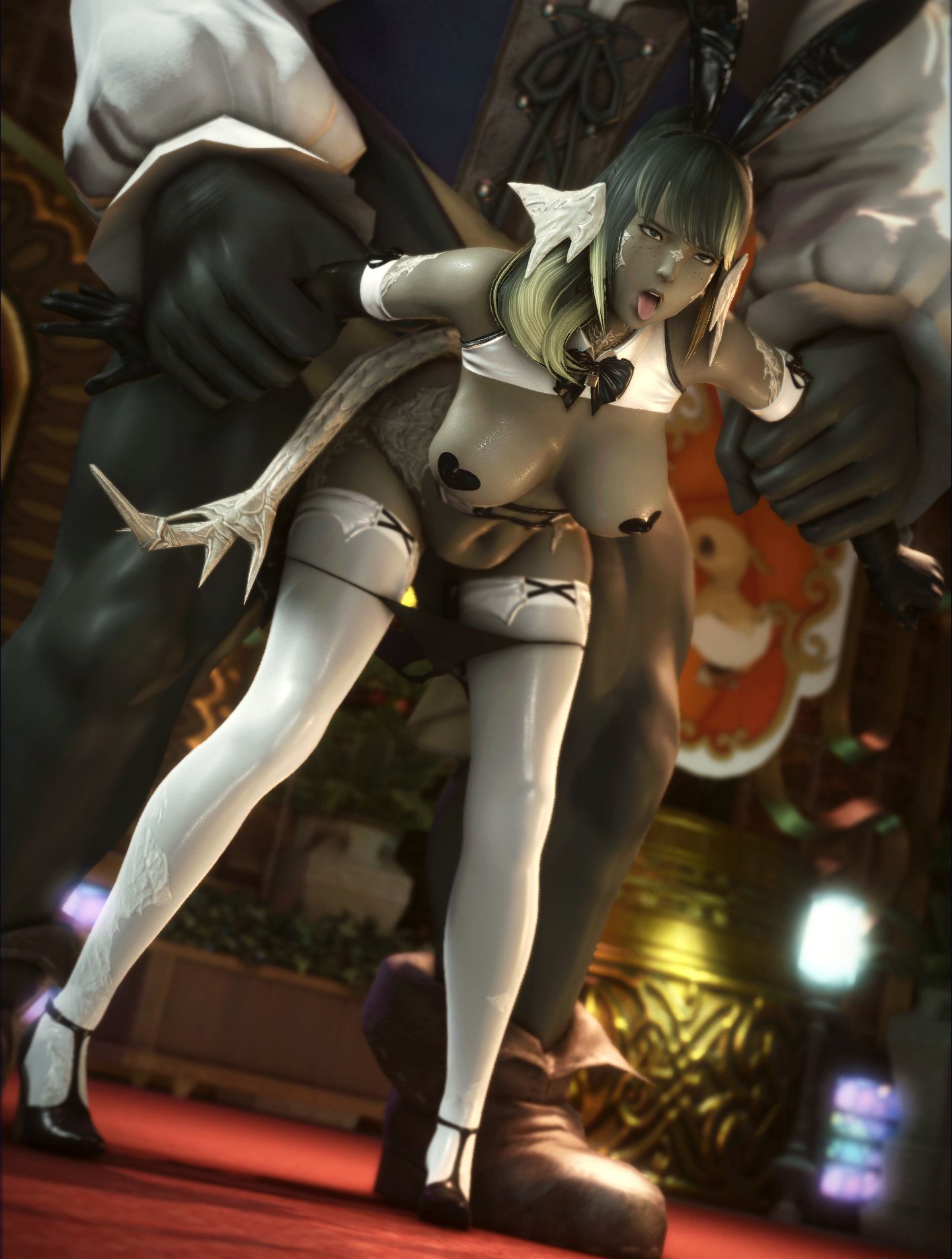 Au Ra (Final Fantasy) Rule 34 Image