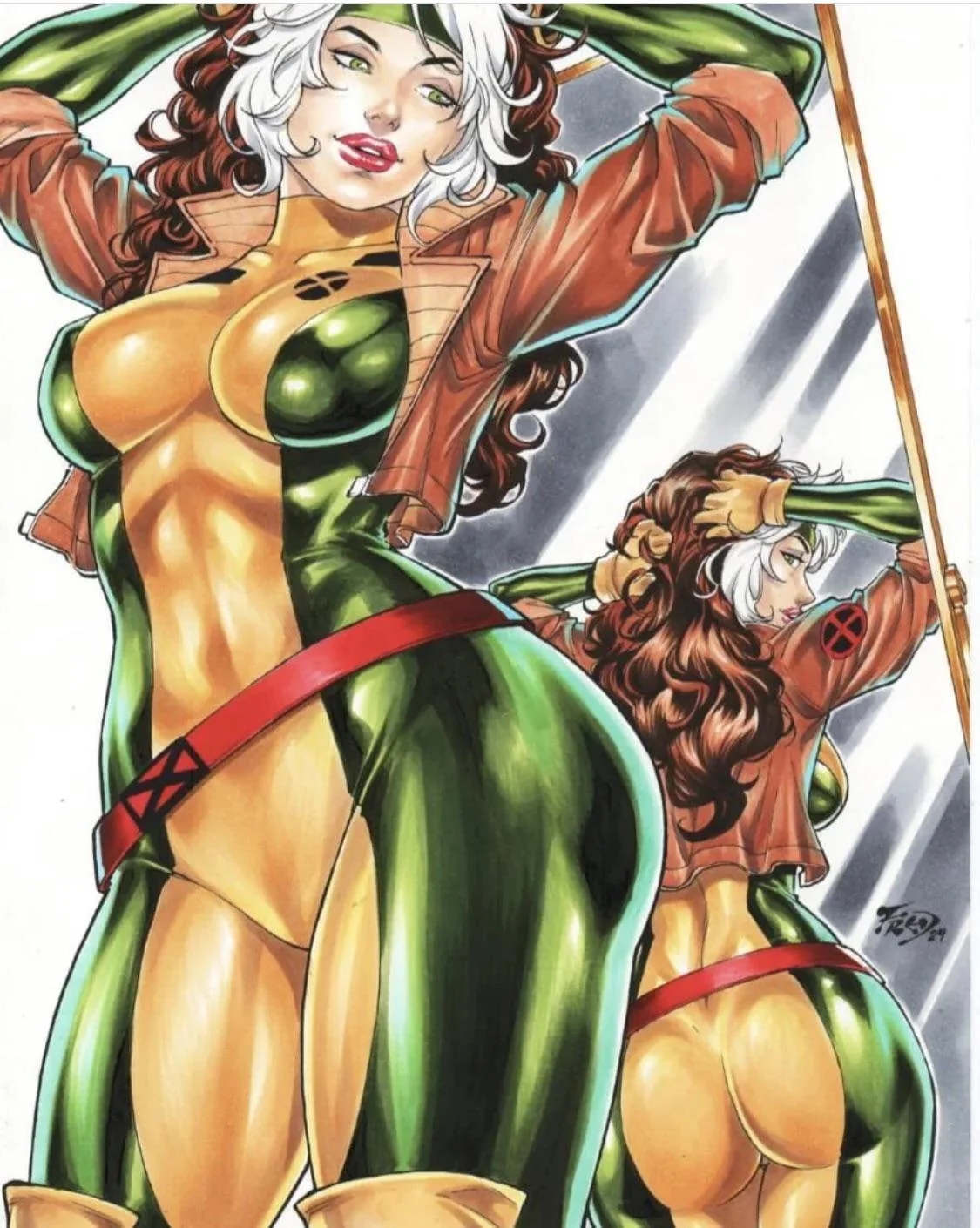Rogue (X-Men) Rule 34 Image