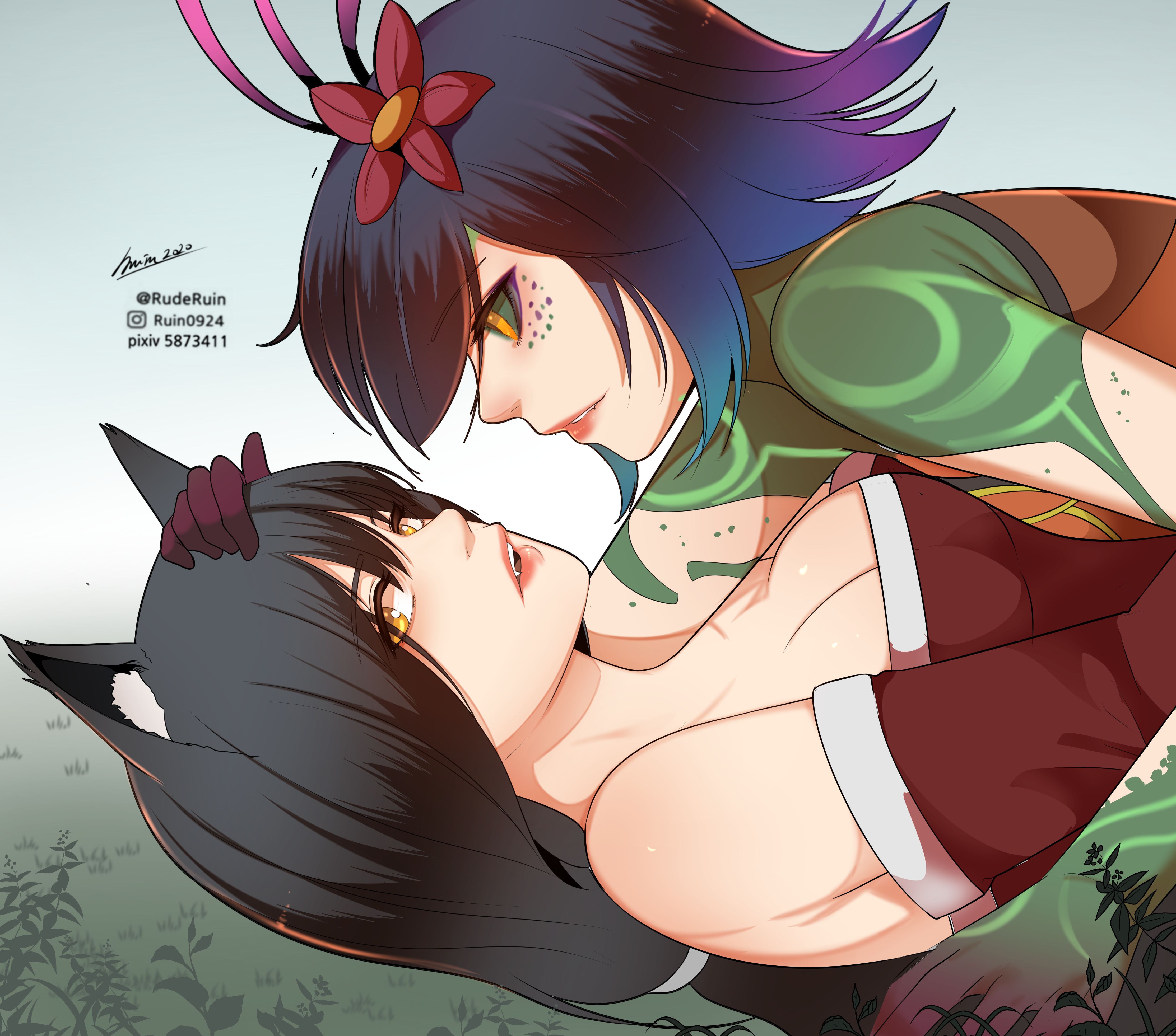 Ahri (League Of Legends) Rule 34 Image