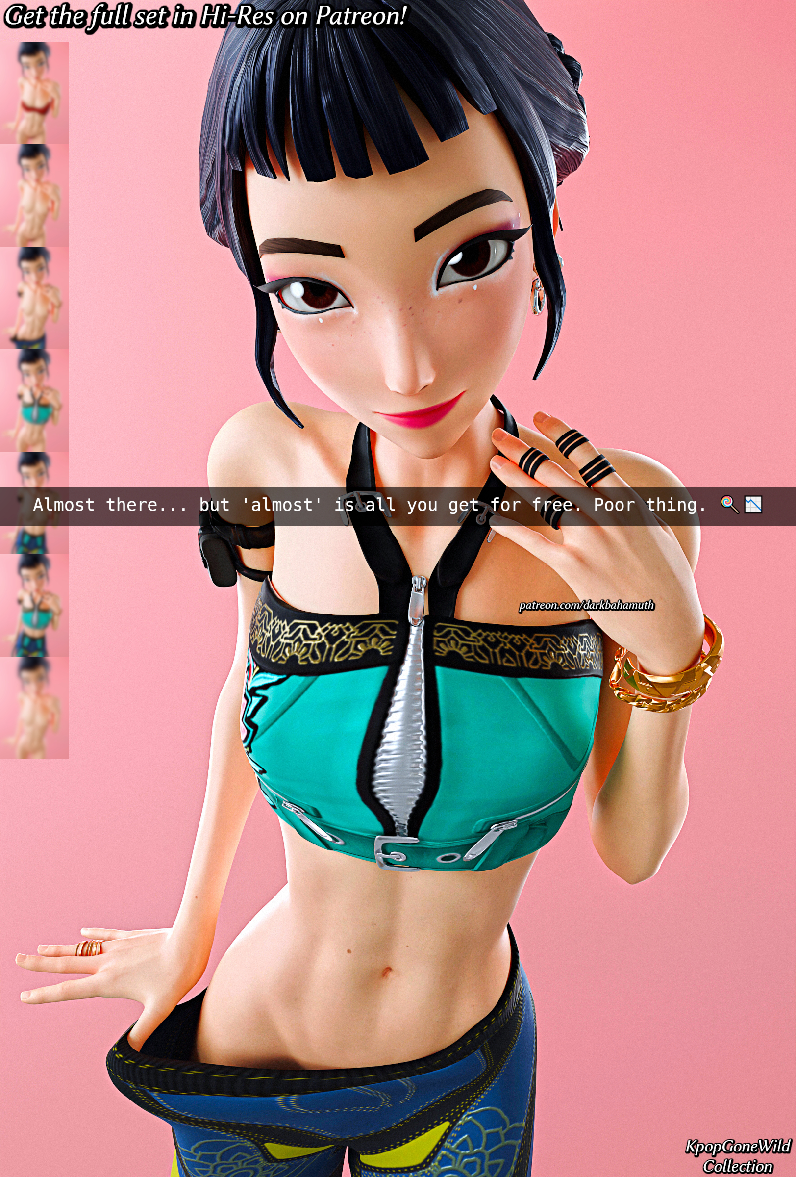 Zoey (Kpop Demon Hunters) Rule 34 Image