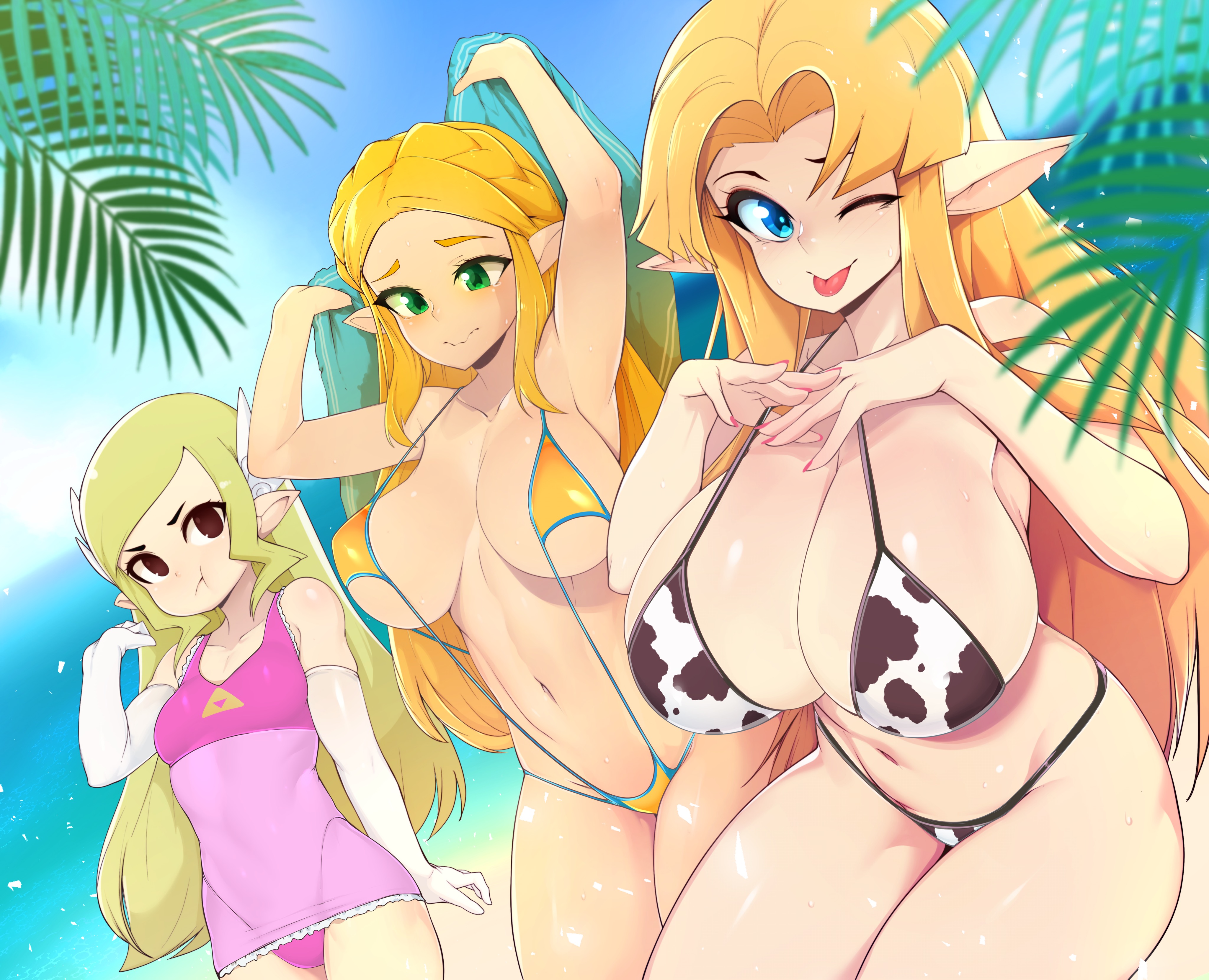 Princess Zelda (A Link Between Worlds) Rule 34 Image