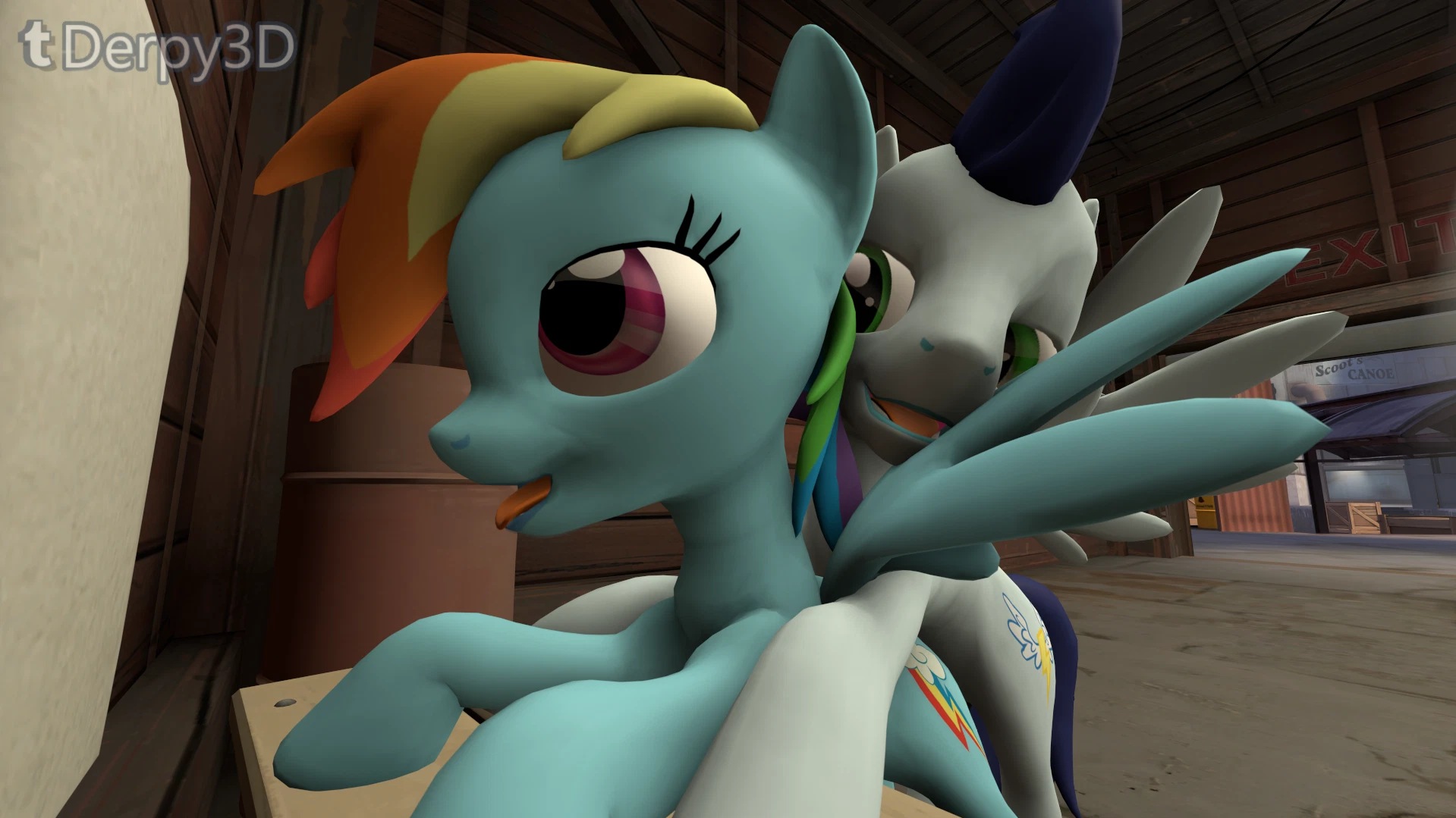 Rainbow Dash (Mlp) Rule 34 Image