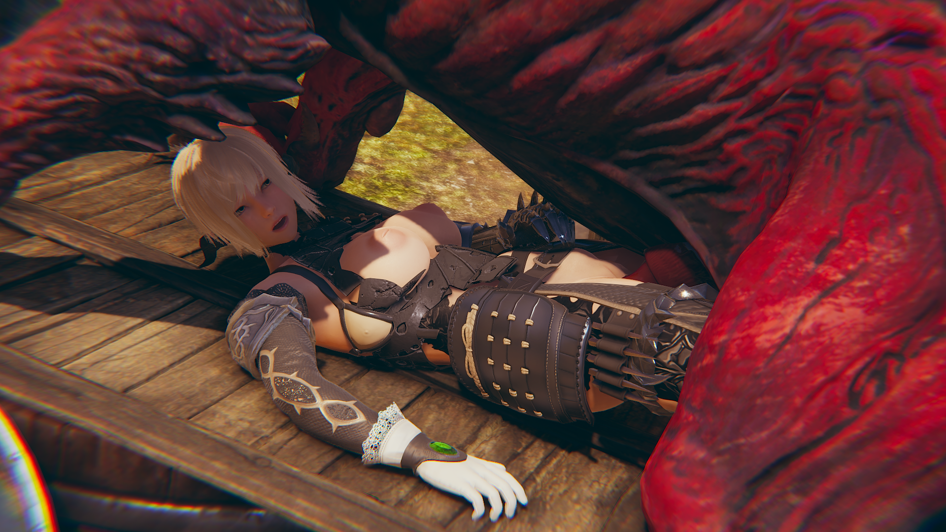 Au Ra (Final Fantasy) Rule 34 Image