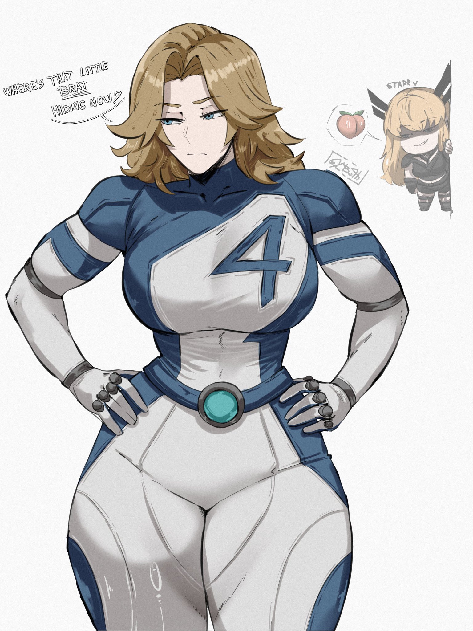 Invisible Woman (Marvel) Rule 34 Image