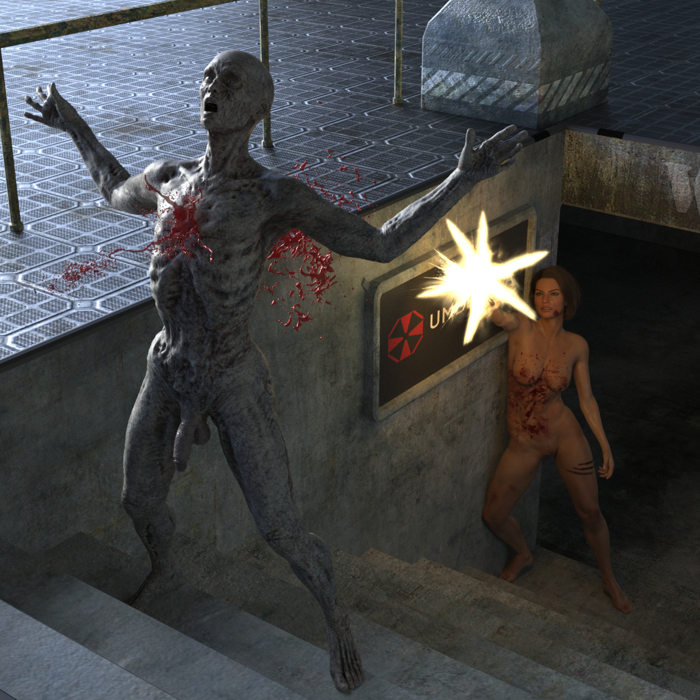 Jill Valentine (Resident Evil) Rule 34 Image