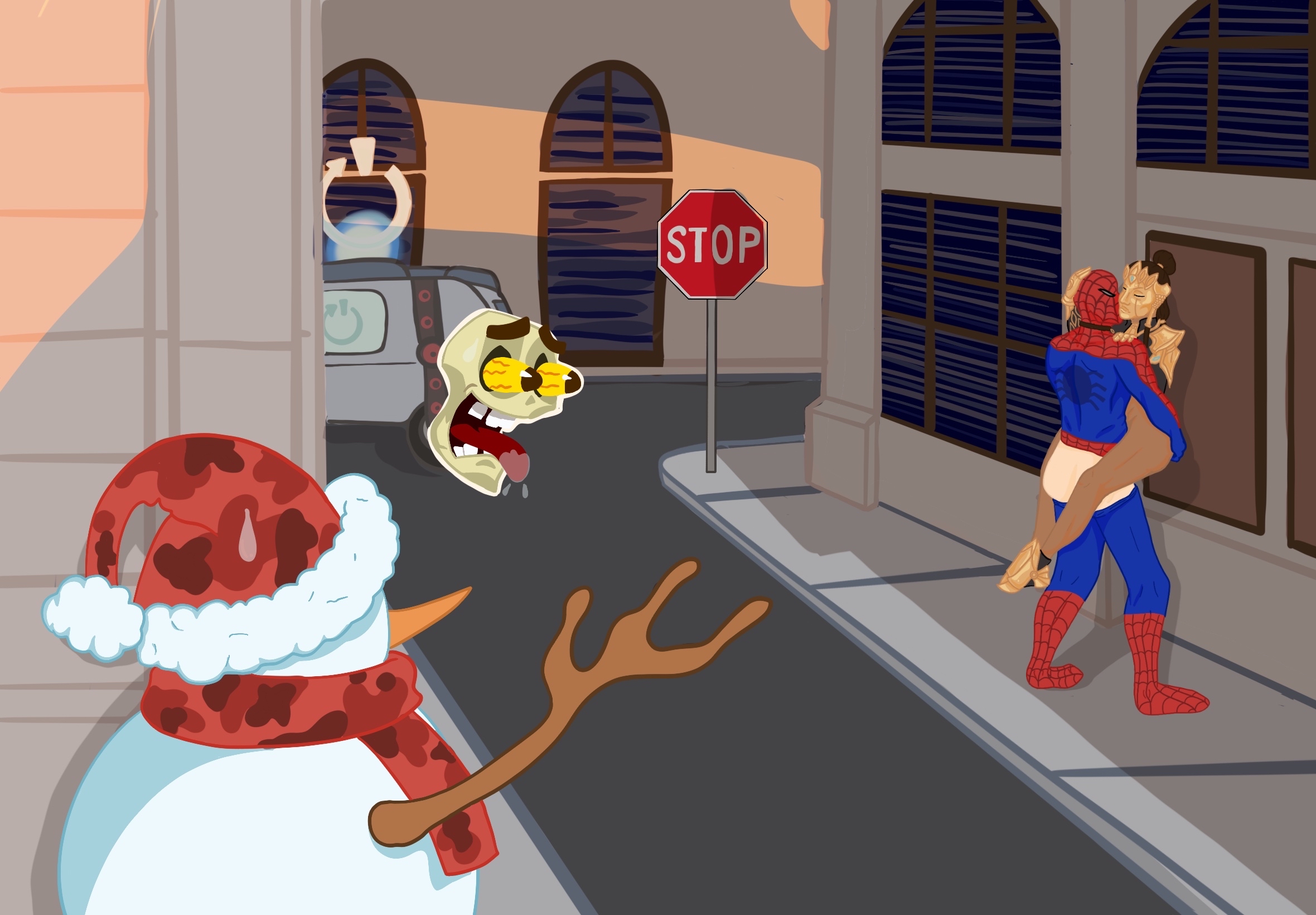 Spider-Man (Fortnite) Rule 34 Image