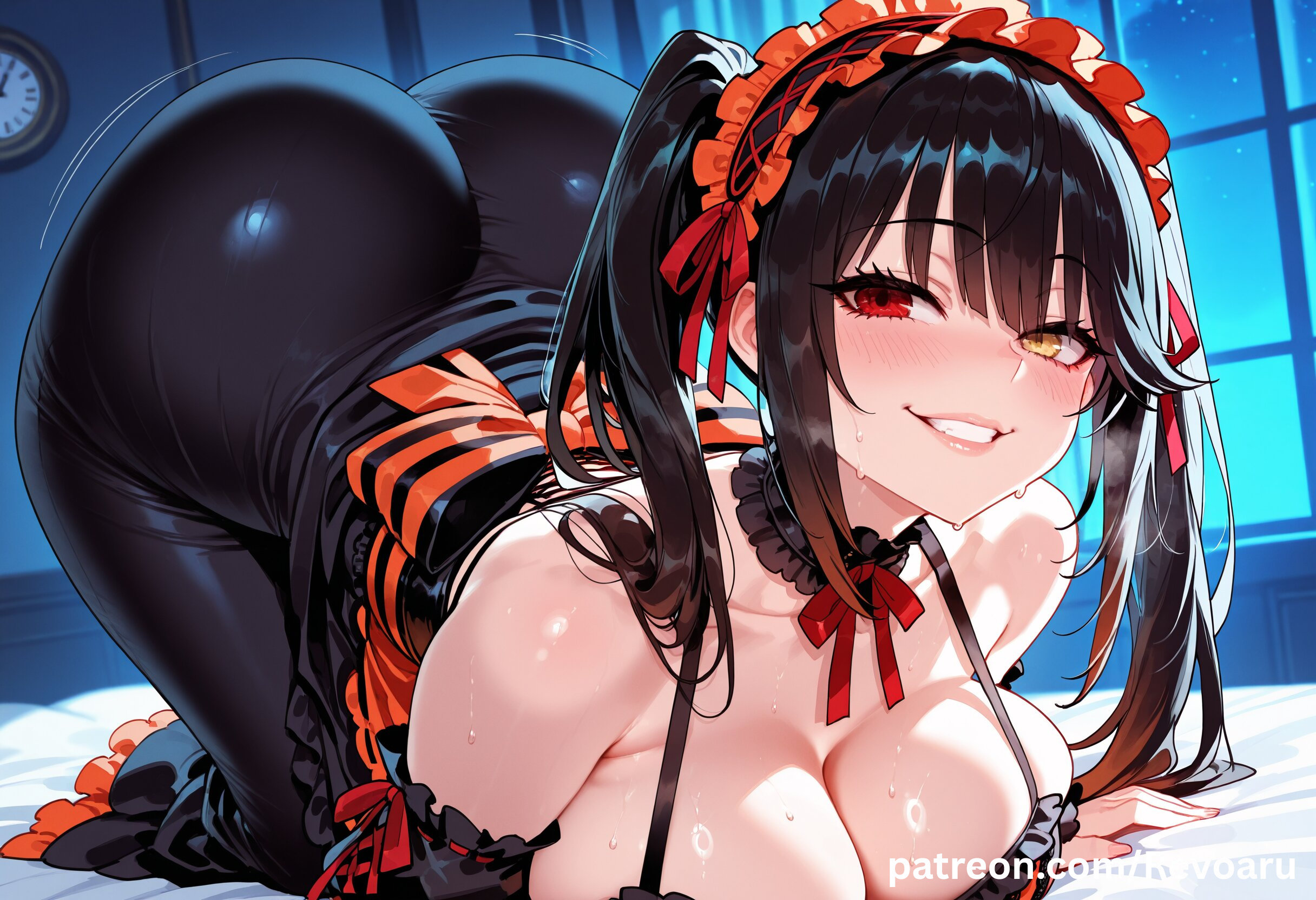 Tokisaki Kurumi (Date A Live) Rule 34 Image