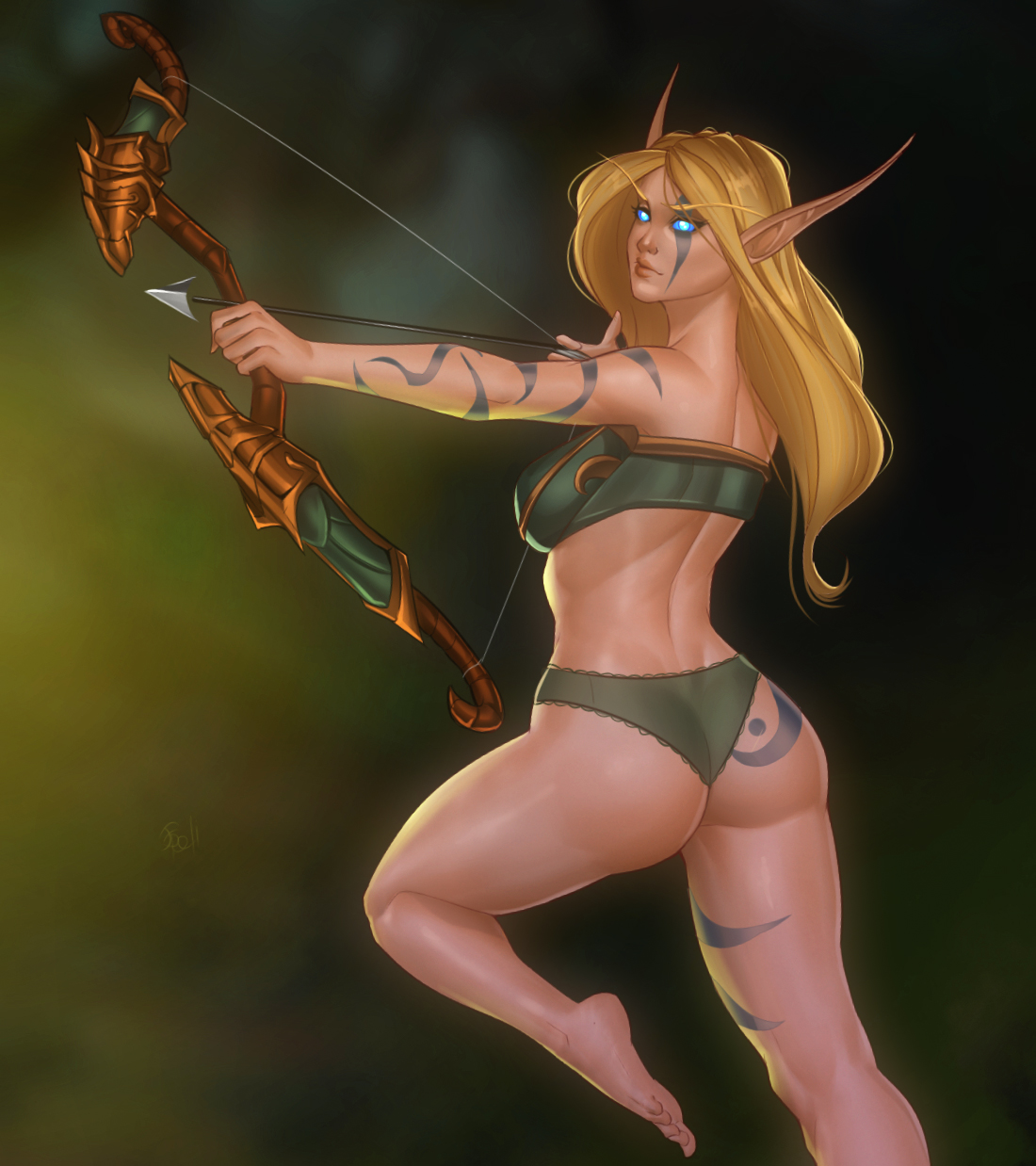 Alleria Windrunner (Blizzard Entertainment) Rule 34 Image