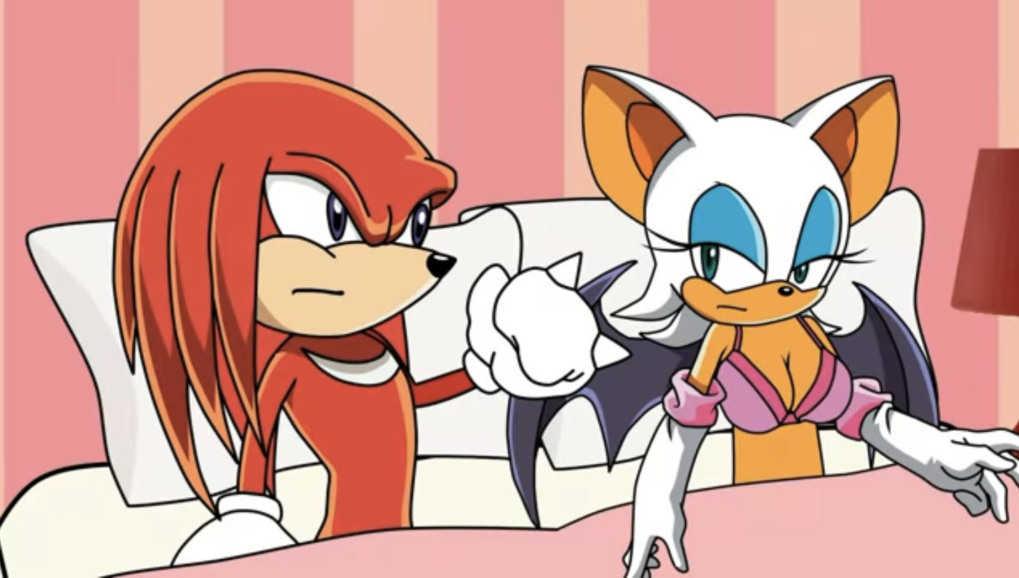Knuckles The Echidna (Cartoon Hook-Ups) Rule 34 Image