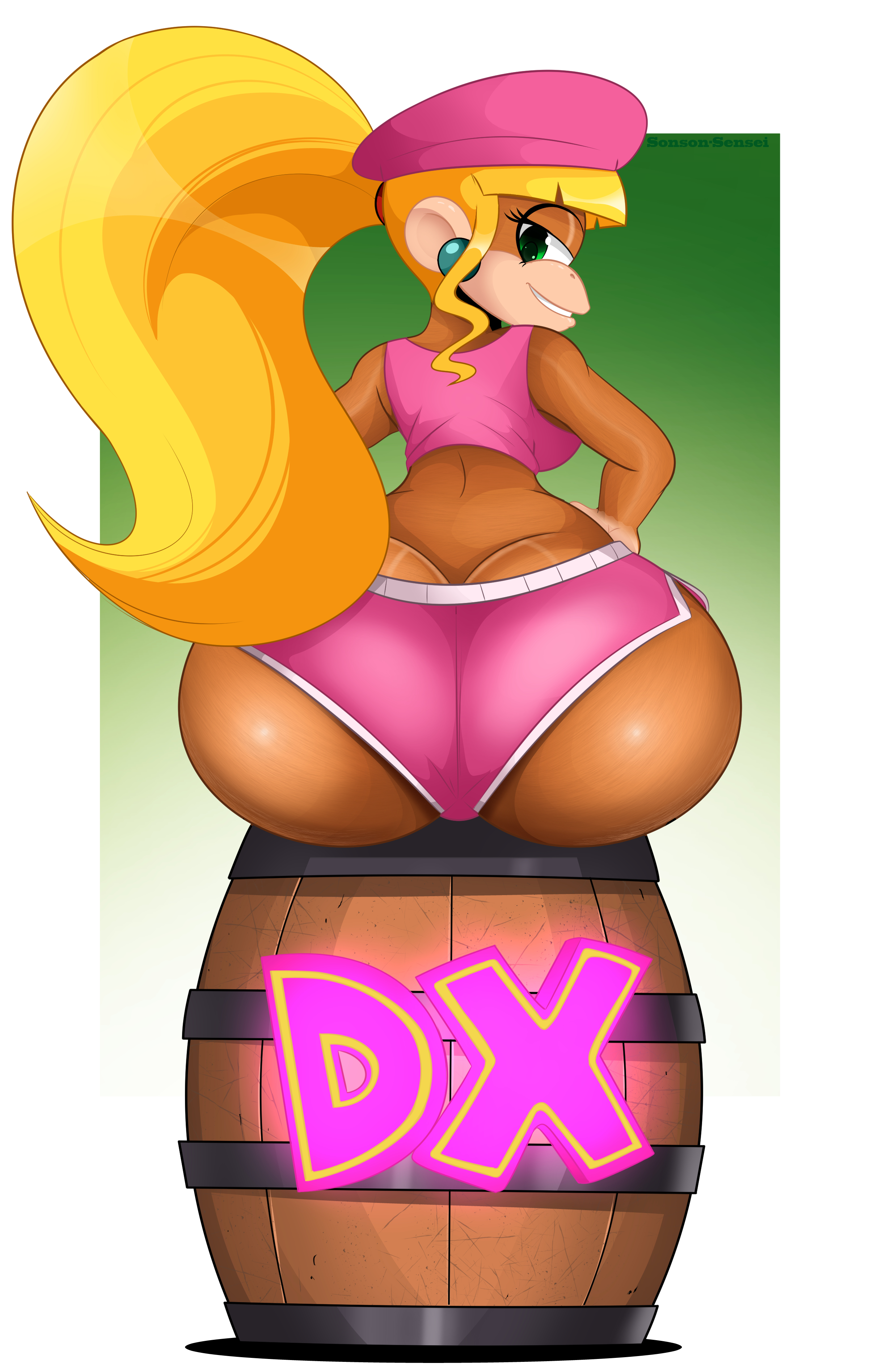 Dixie Kong (Donkey Kong (Series)) Rule 34 Image