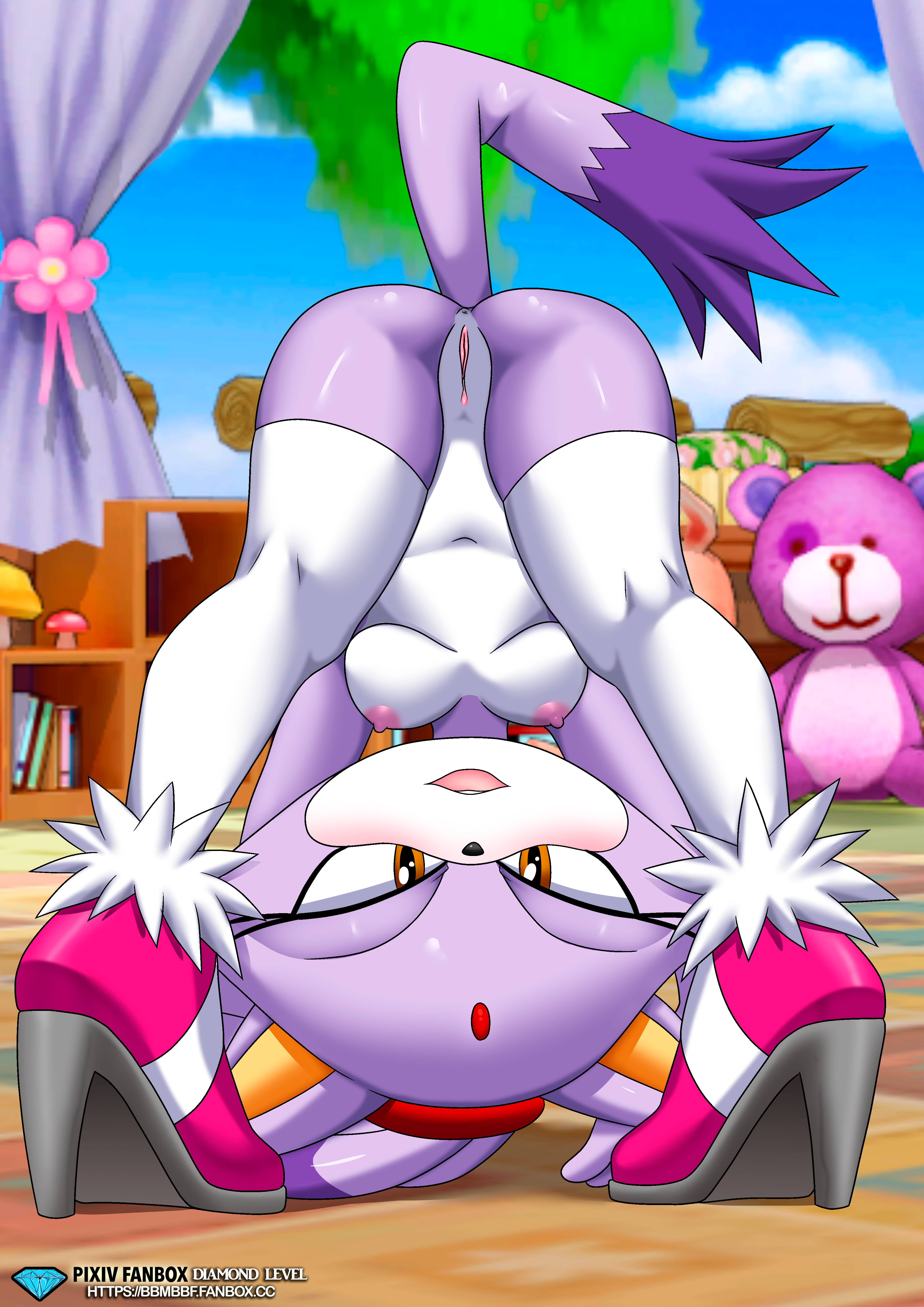 Blaze The Cat (Sonic (Series)) Rule 34 Image