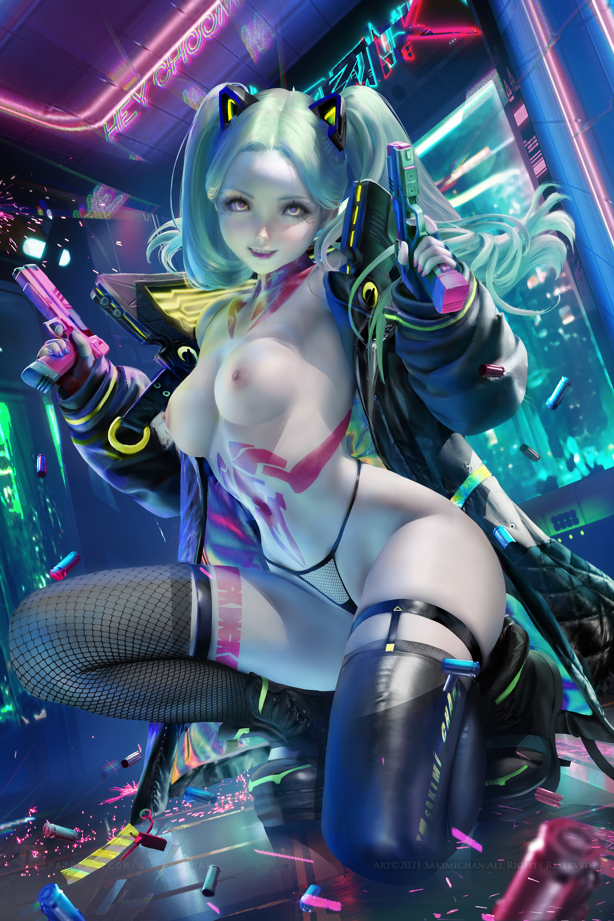Rebecca (Edgerunners) Rule 34 Image