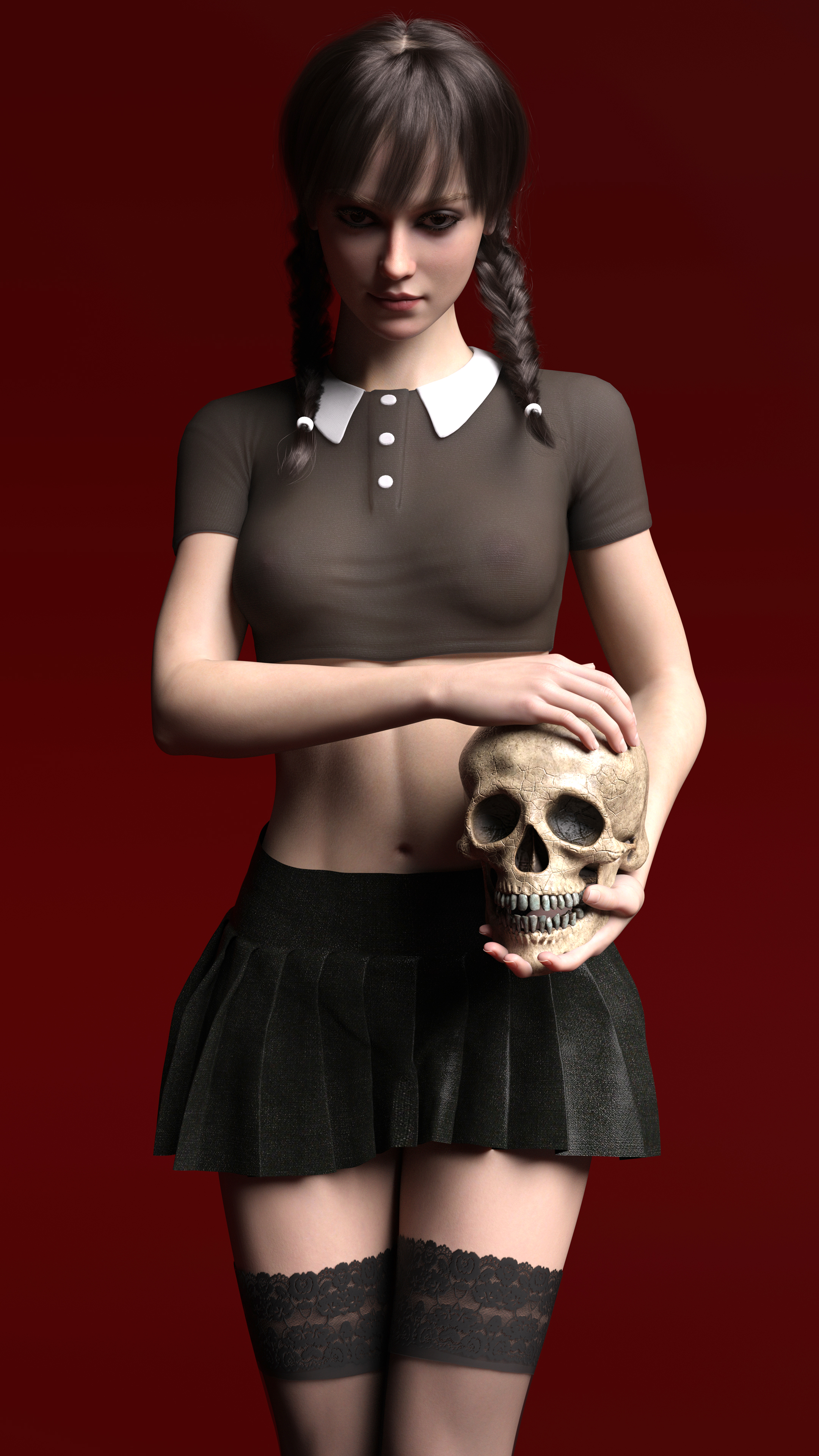 Wednesday Addams (The Addams Family) Rule 34 Image