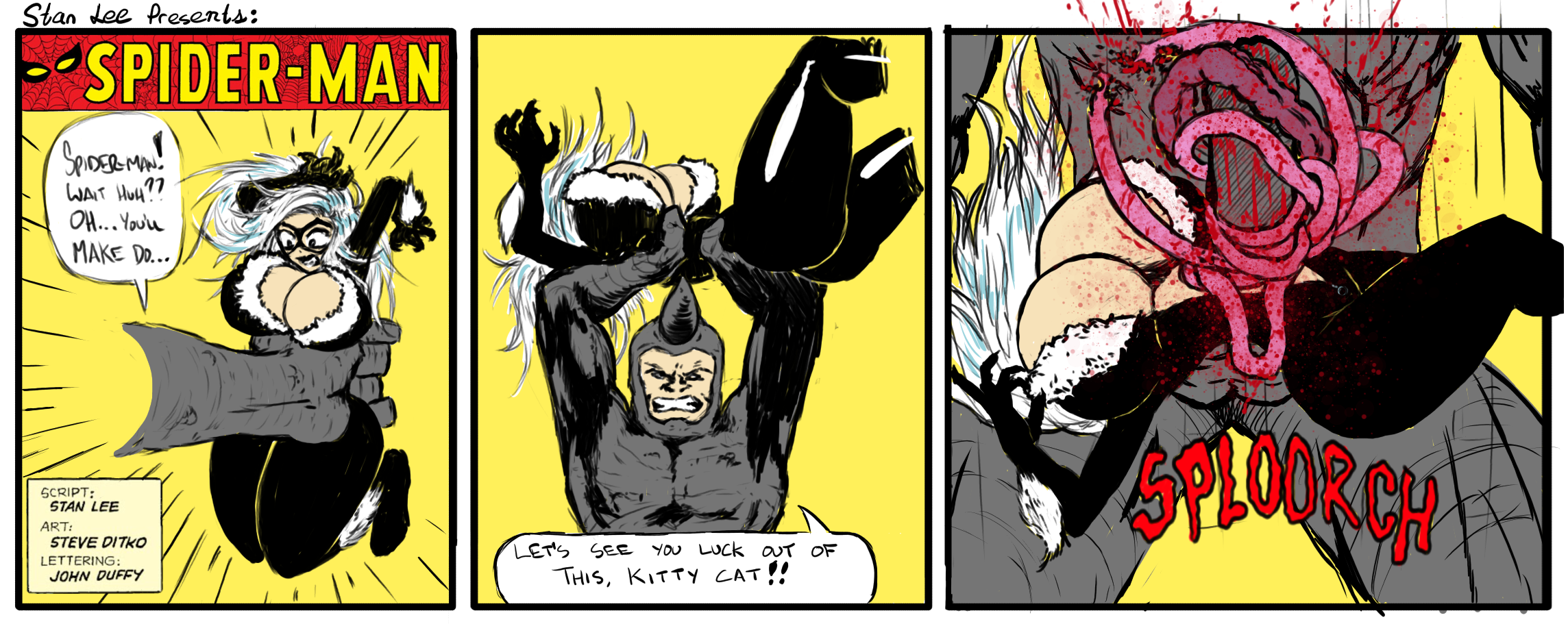 Black Cat (Marvel) Rule 34 Image