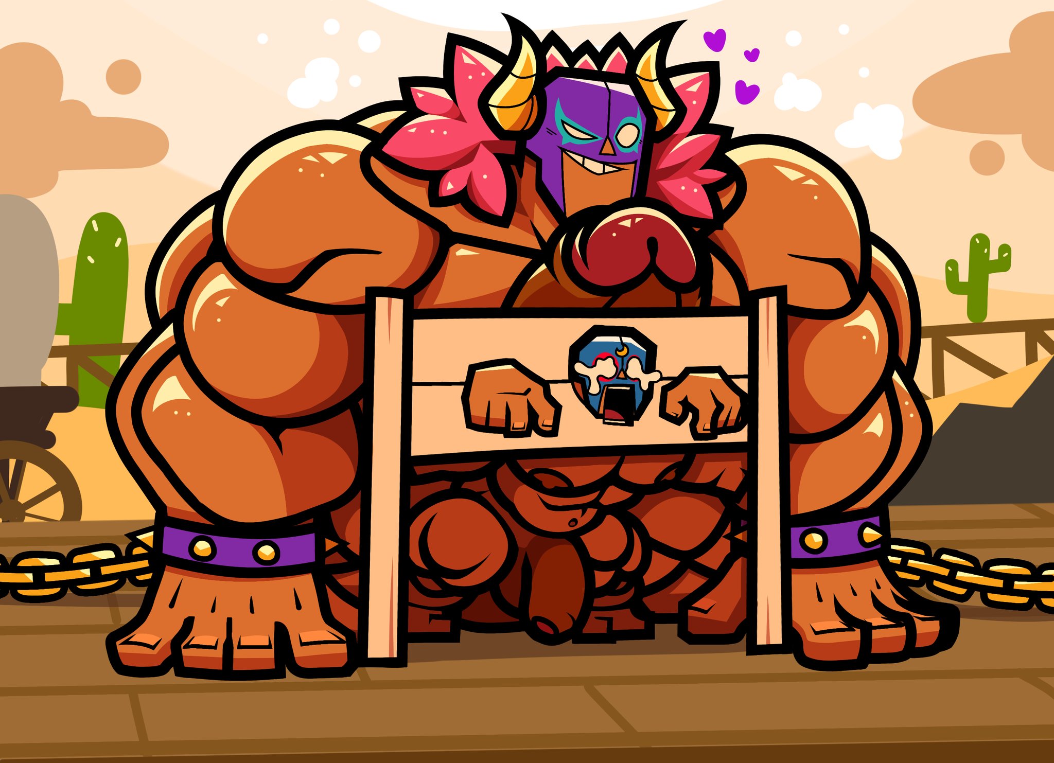 El Primo (Brawl Stars) Rule 34 Image
