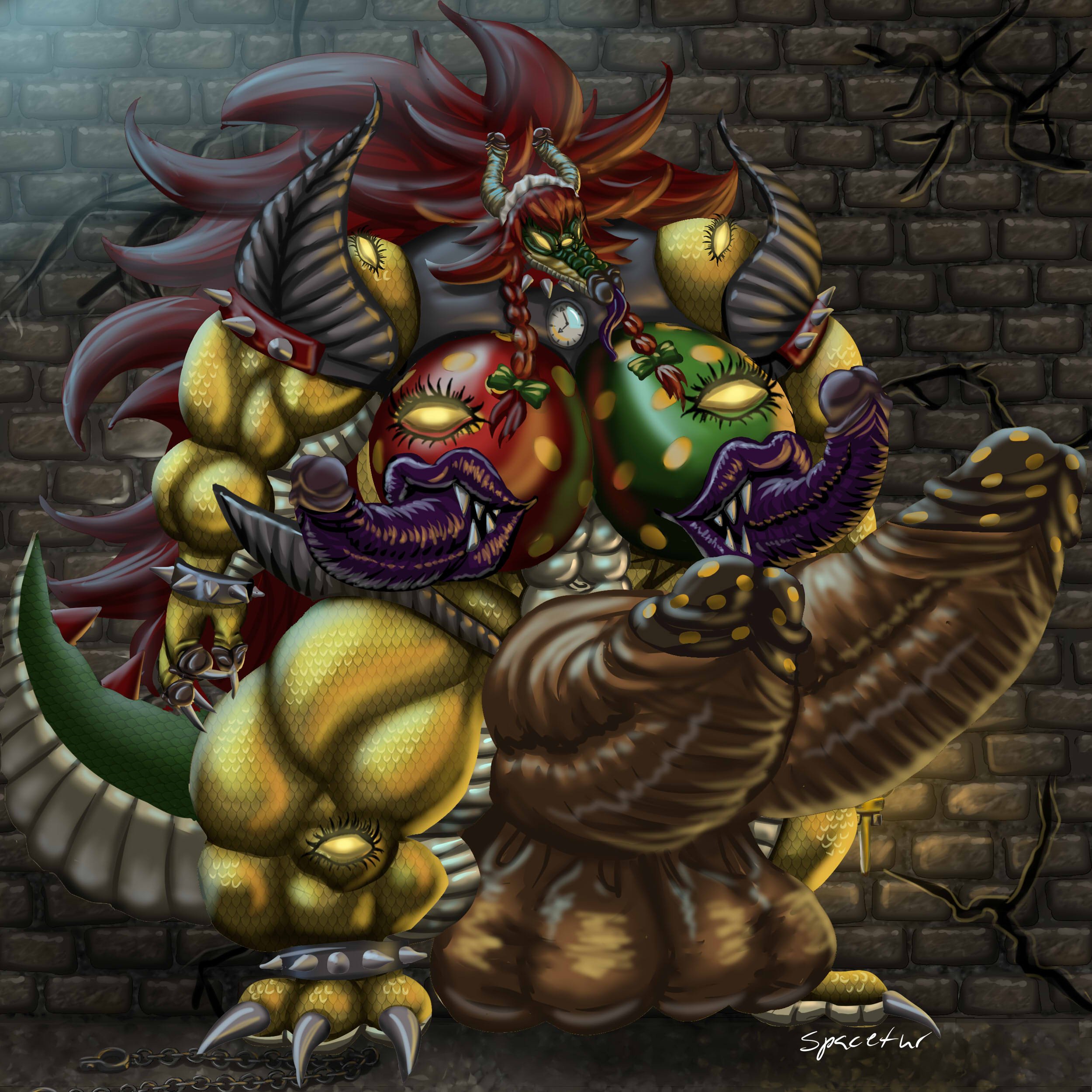 Bowser (Mario (Series)) Rule 34 Image