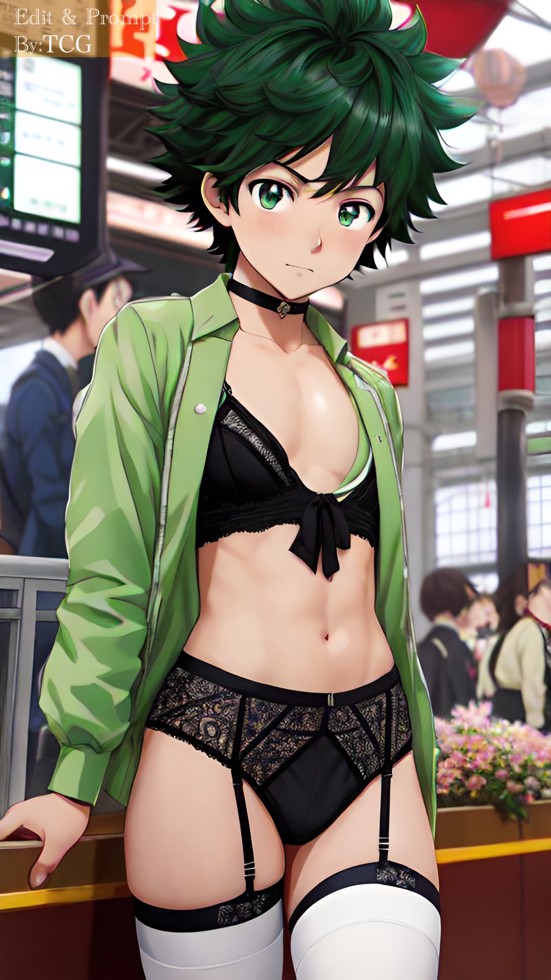Izuku Midoriya (My Hero Academia) Rule 34 Image