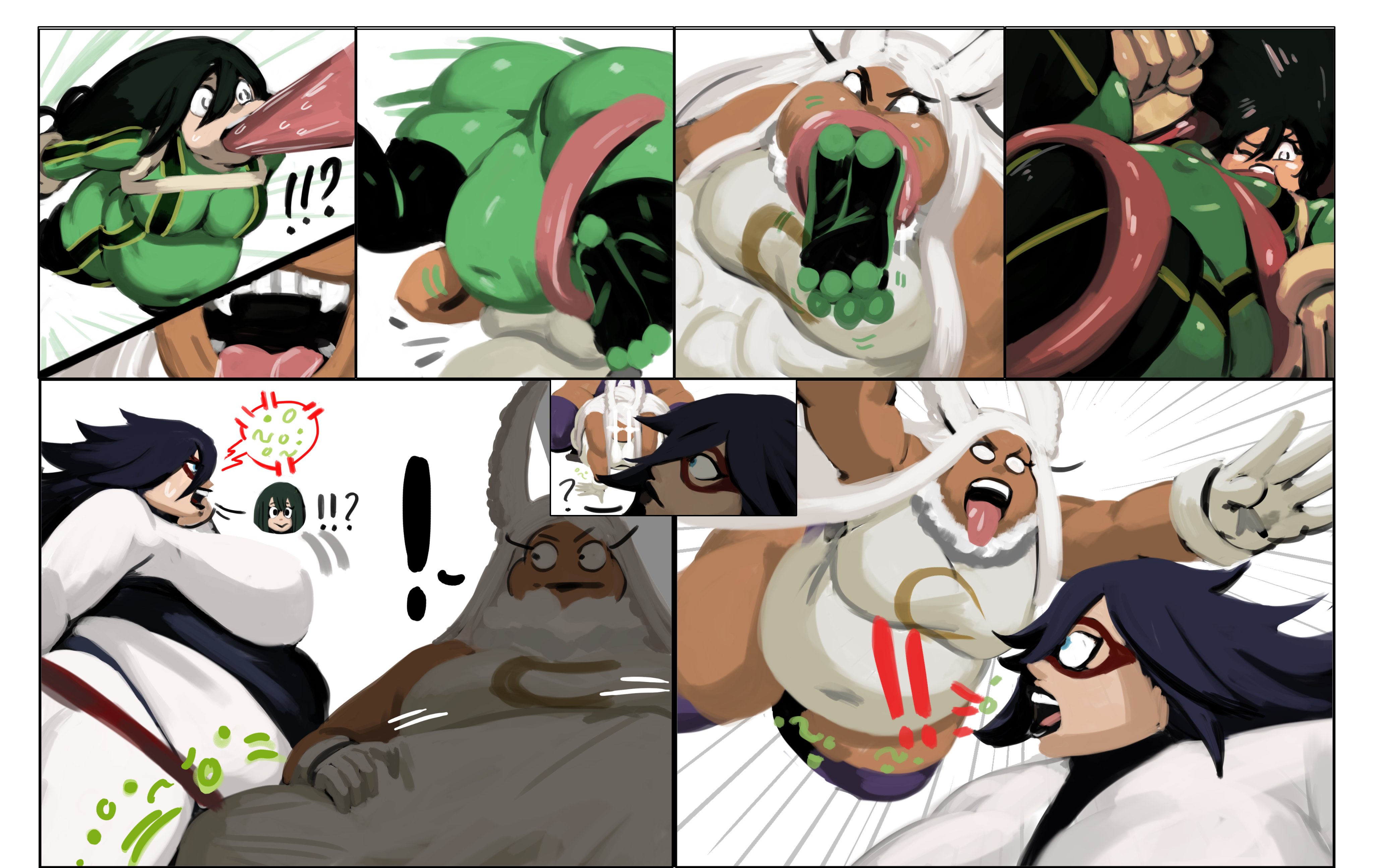 Asui Tsuyu (My Hero Academia) Rule 34 Image
