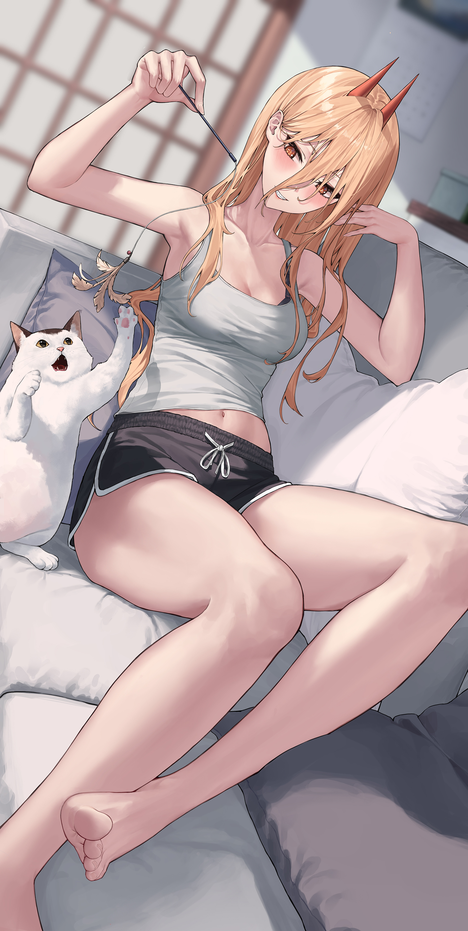 Meowy (Chainsaw Man) Rule 34 Image