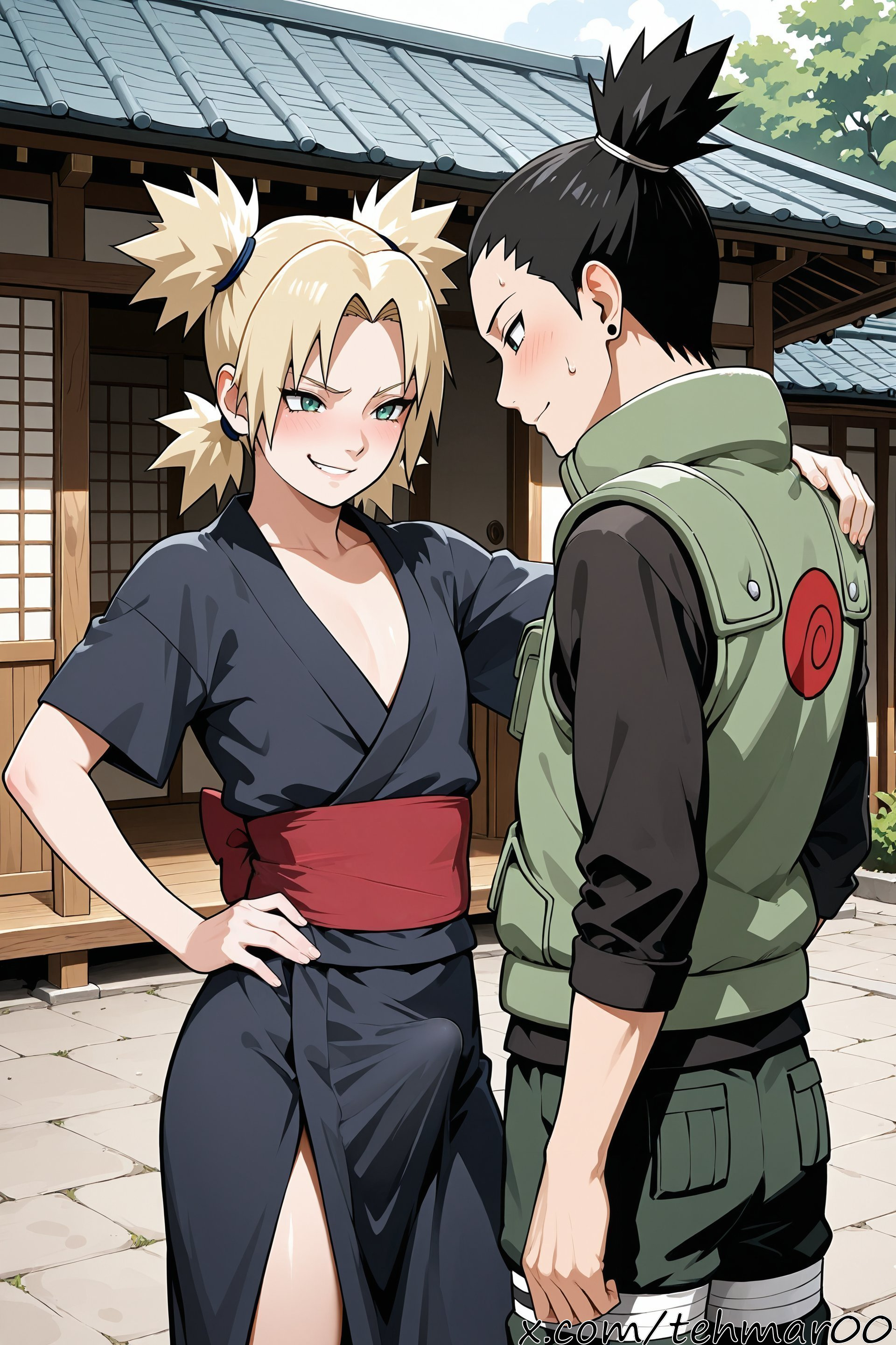 Nara Shikamaru (Naruto) Rule 34 Image