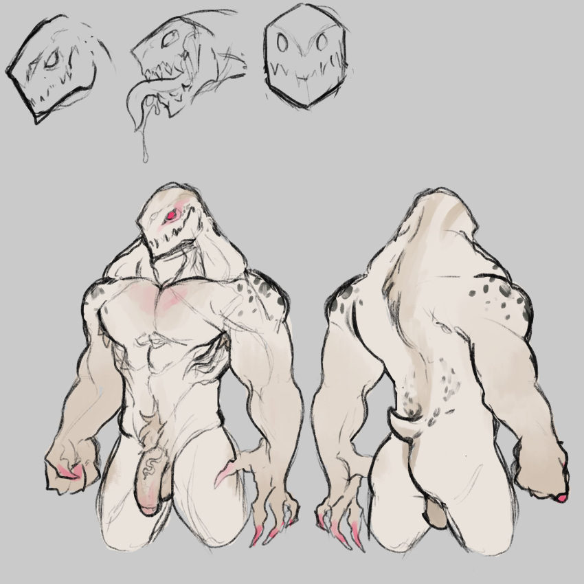 Rule 34 - 1boy male male only monster nanadagger nude nude male penis solo  | 5481451