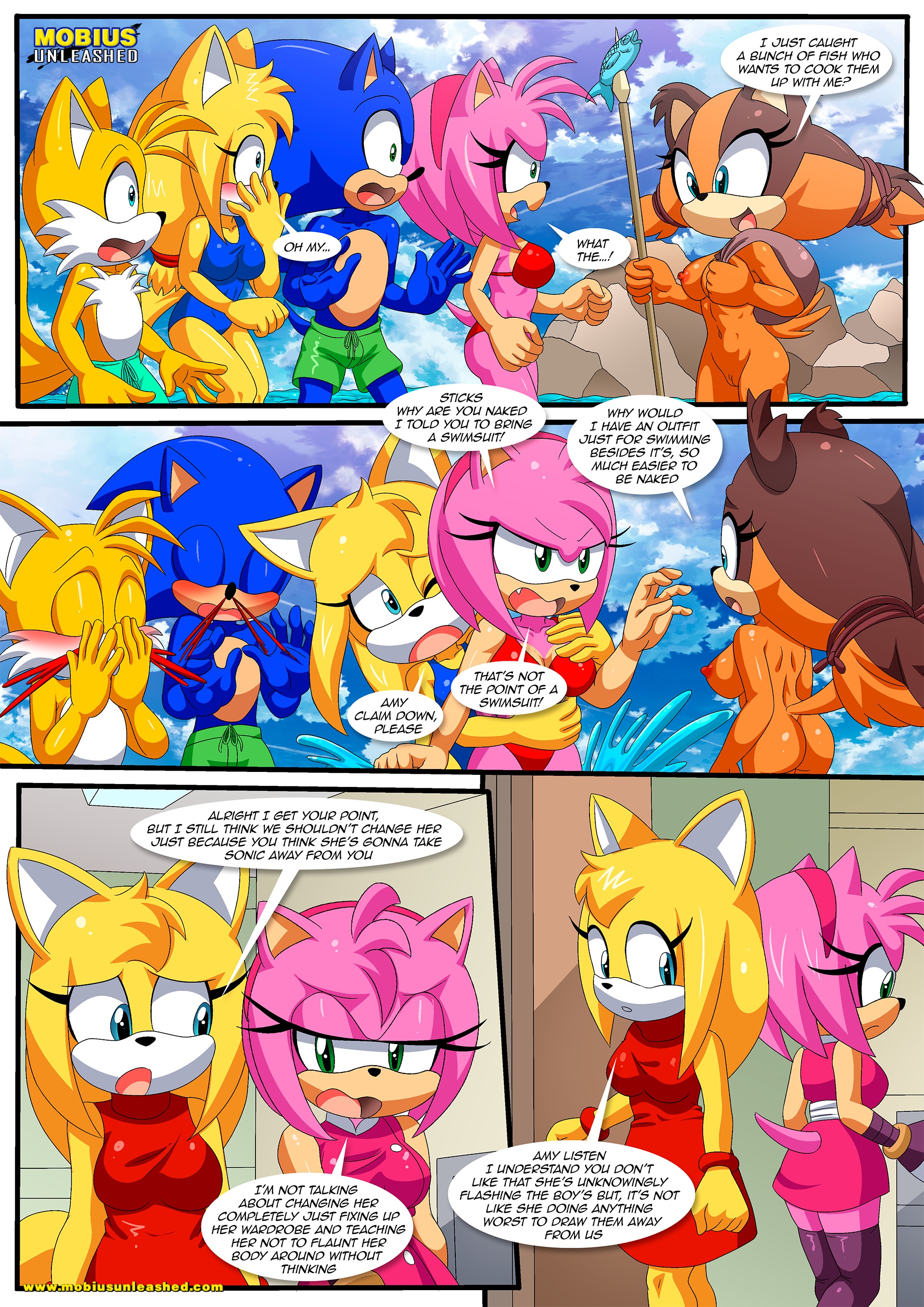 rule-34-2boys-3girls-amy-rose-anthro-ass-bbmbbf-blush-breasts-comic