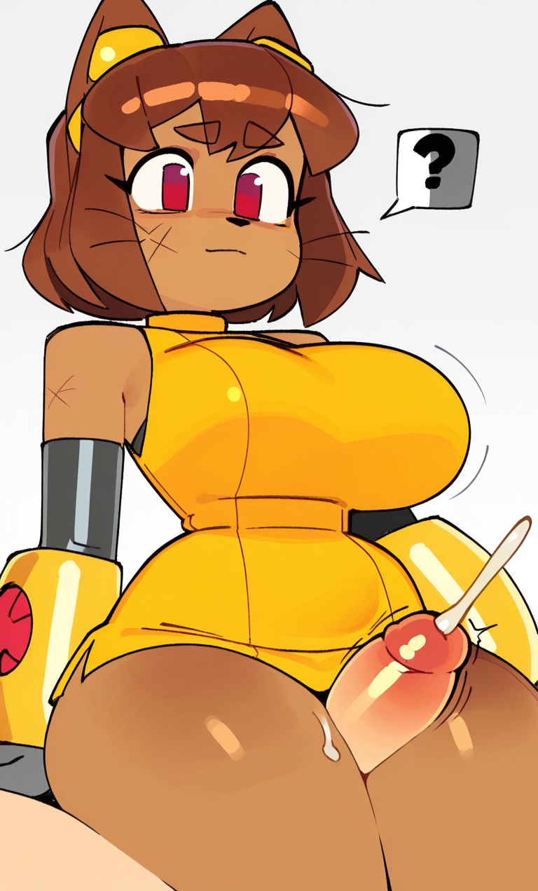 rule-34-2d-ai-assisted-ai-generated-anthro-blush-catgirl-feline
