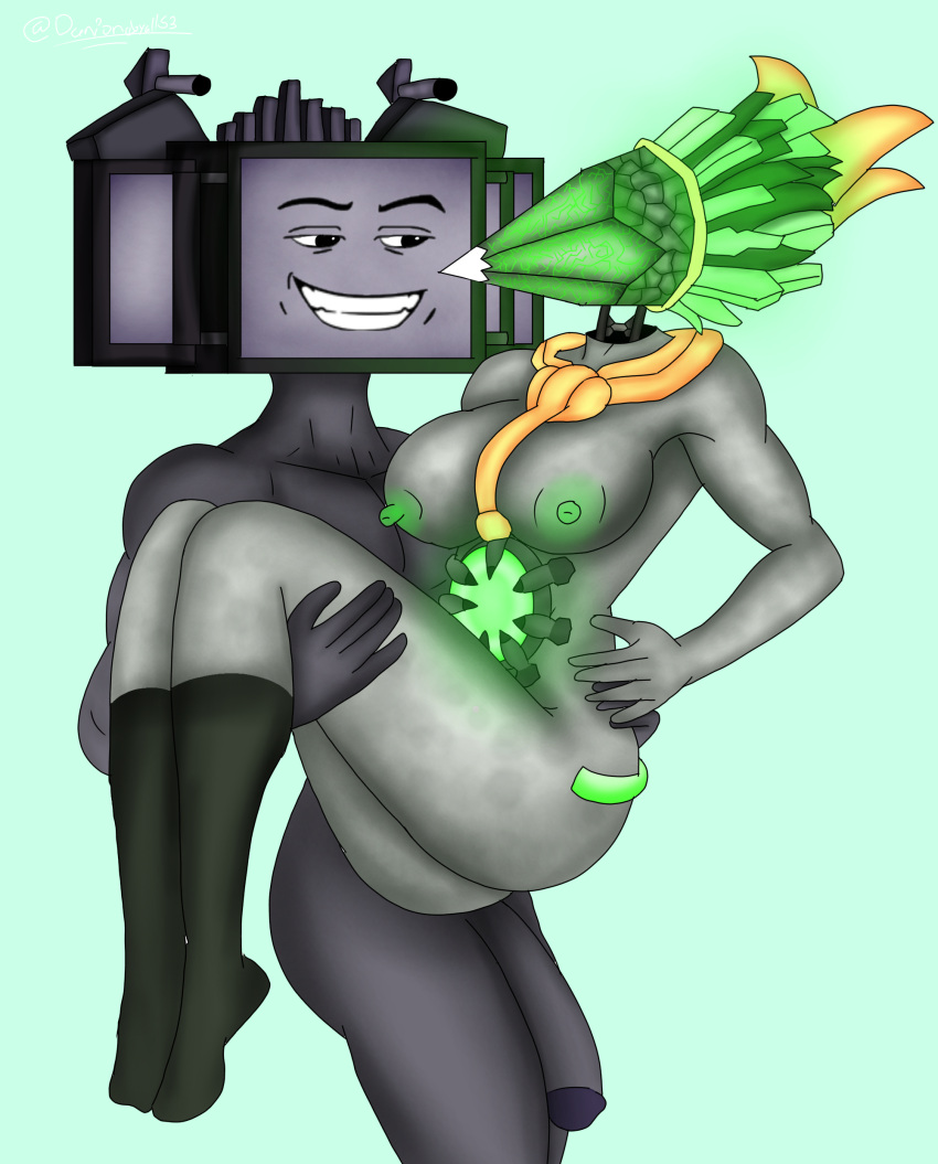 Rule 34 - 1boy 1girls 2d ass big ass big penis danionebyall53 (artist ...