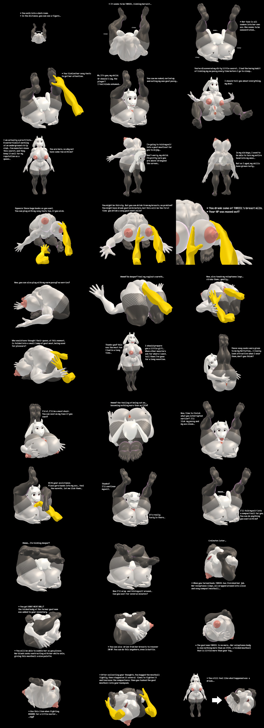 Rule 34 - absurd res anthro anus autocunnilingus balled up boss monster ...
