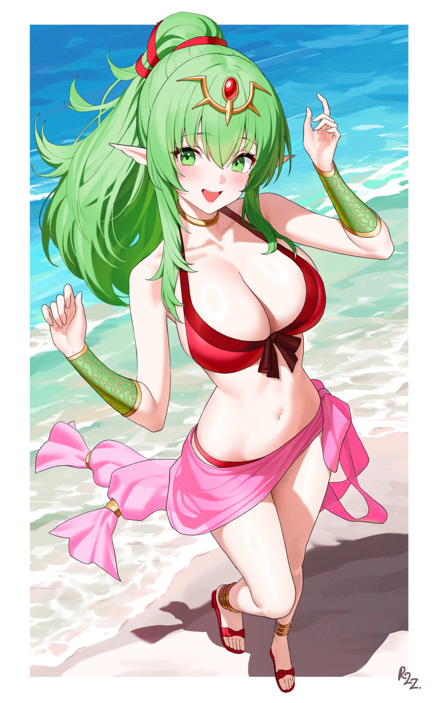 rule-34-1girls-artoozee-beach-bikini-cleavage-female-fire-emblem-fire