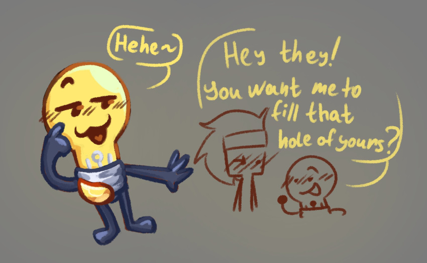 Rule 34 - inanimate insanity lightbulb (ii) object show object shows ...