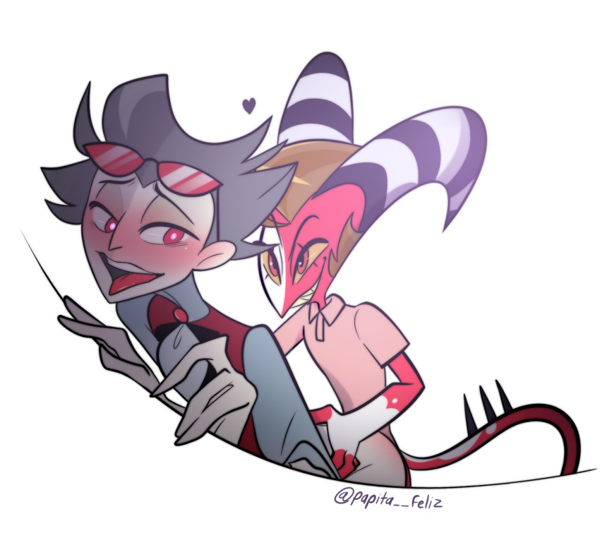 Rule 34 - anal anal sex blitzo (helluva boss) clothed clothed sex gay ...