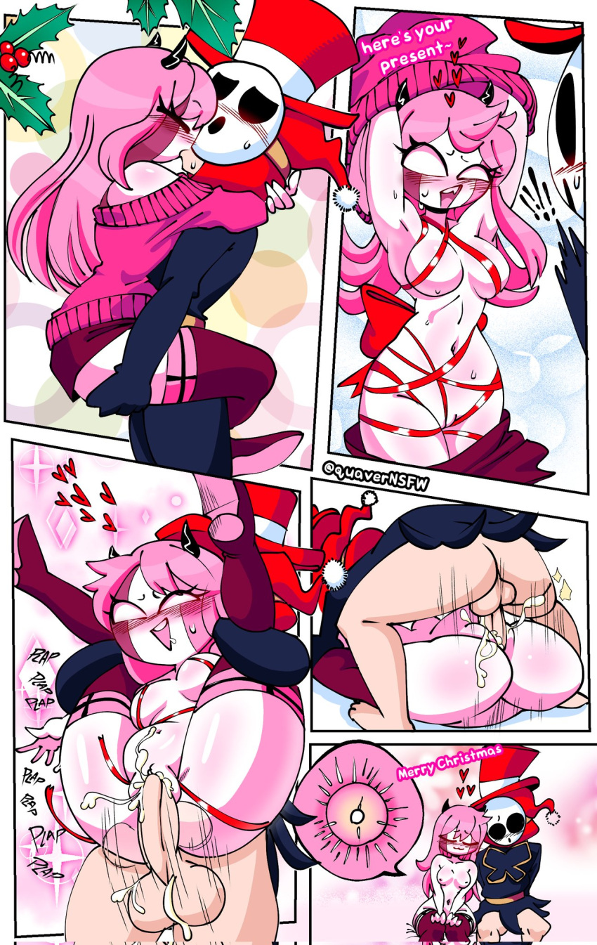 rule-34-1boy-1girls-anti-groove-ass-blush-breasts-christmas-comic