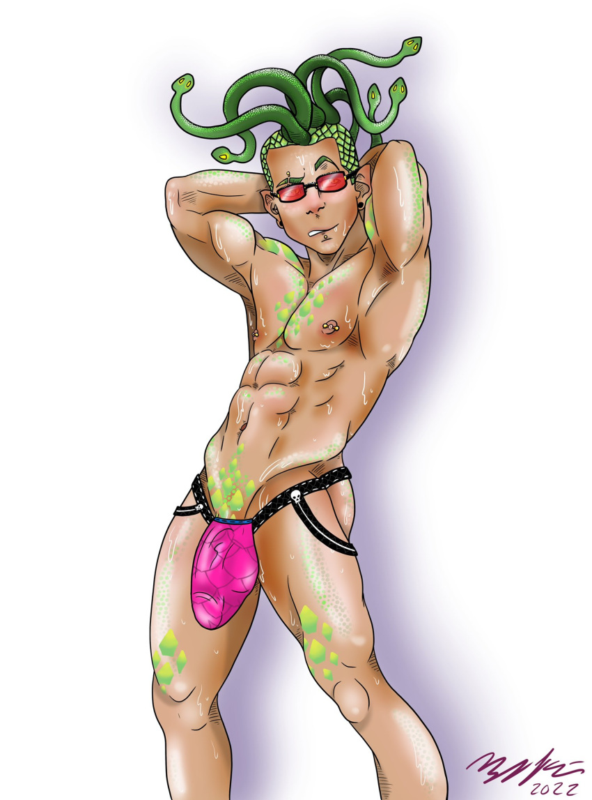 Rule 34 - 1boy ass bulge deuce gorgon gay gorgon jockstrap male male ...