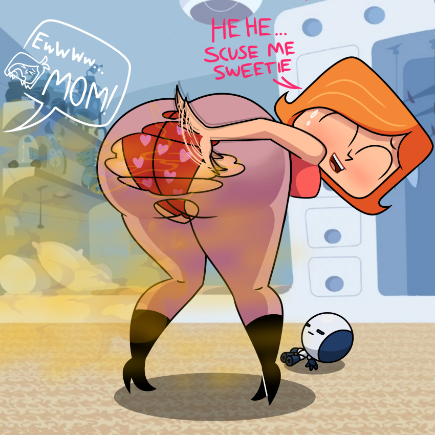 Rule 34 2023 after fart ass bent over black heels blush cartoon